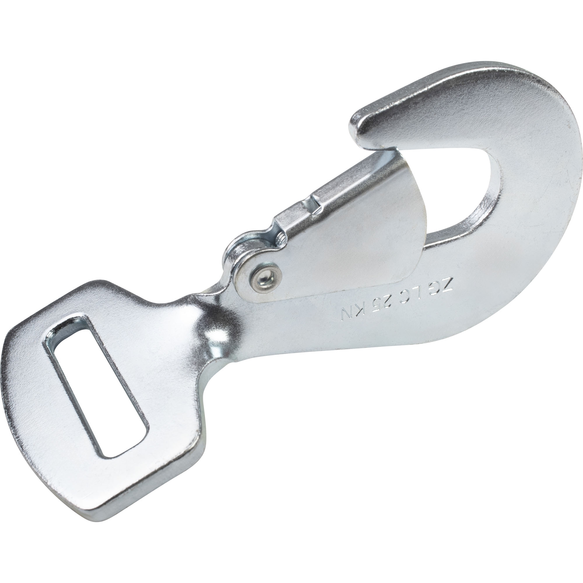 Karabinerhaken gedreht für Gurtband 50 mm