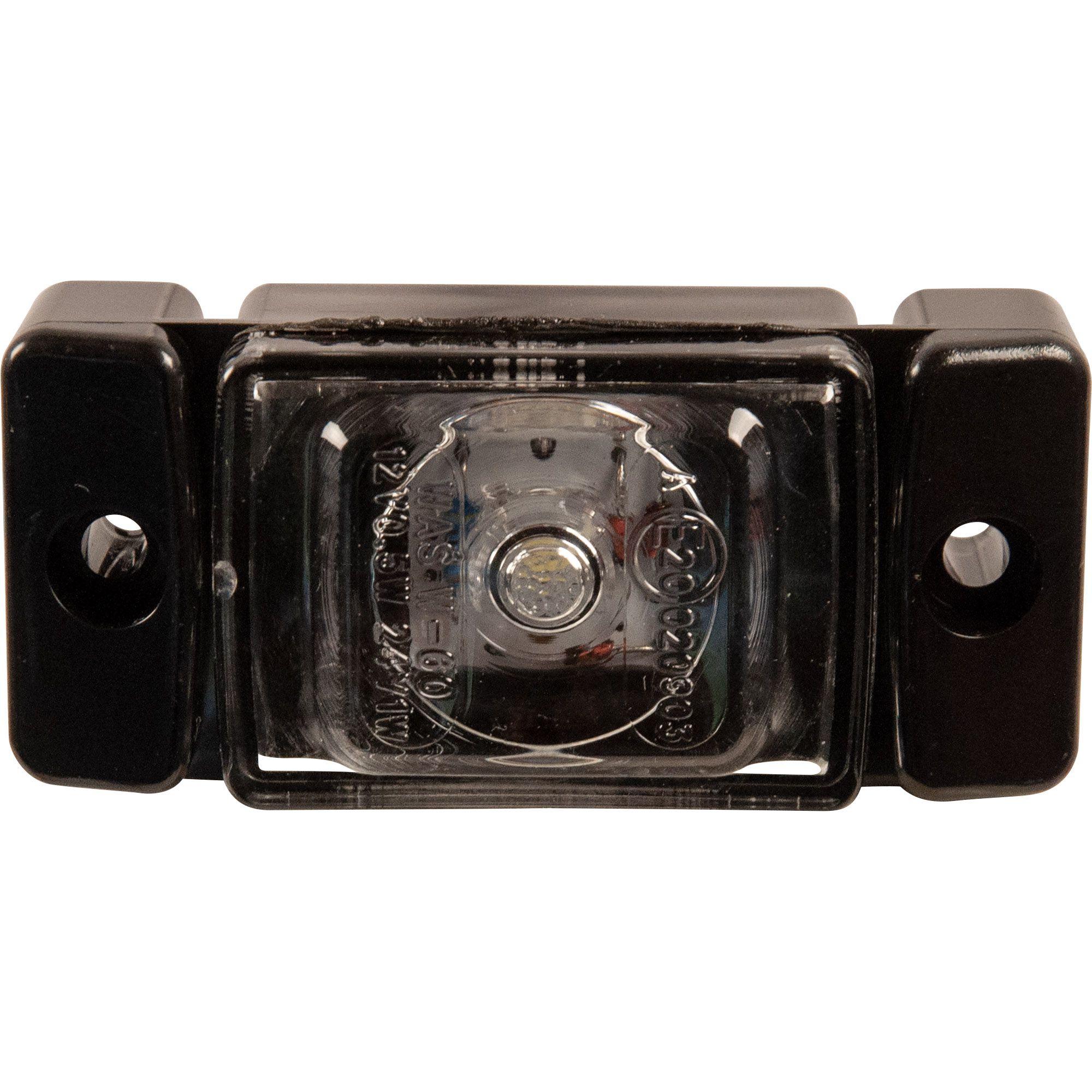 Begrenzungsleuchte LED, weiß, 72x32x23 mm
