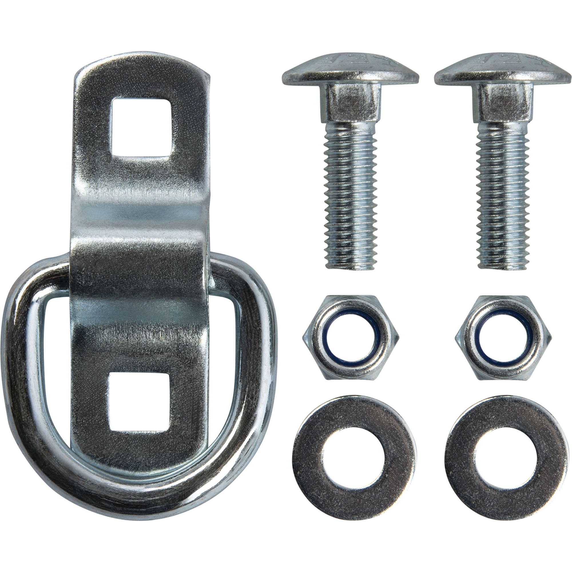 Bügel mit Ring, inkl. Schrauben und Muttern