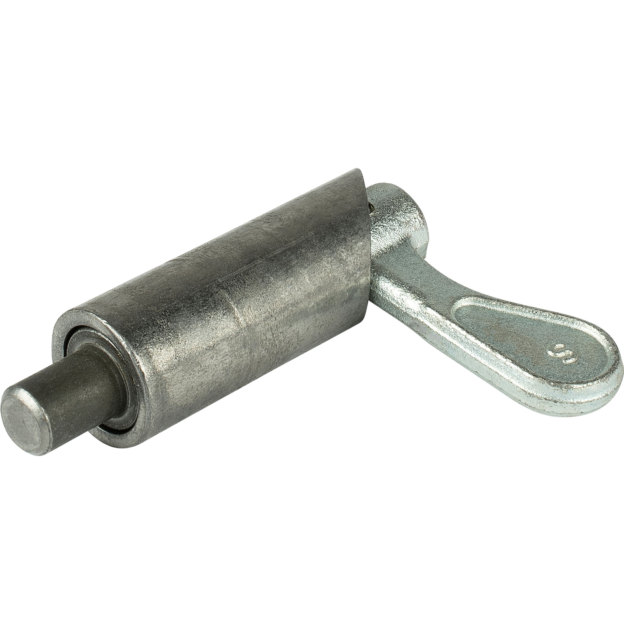 Federriegel, z. anschweißen, Bolzendurchm. 10 mm