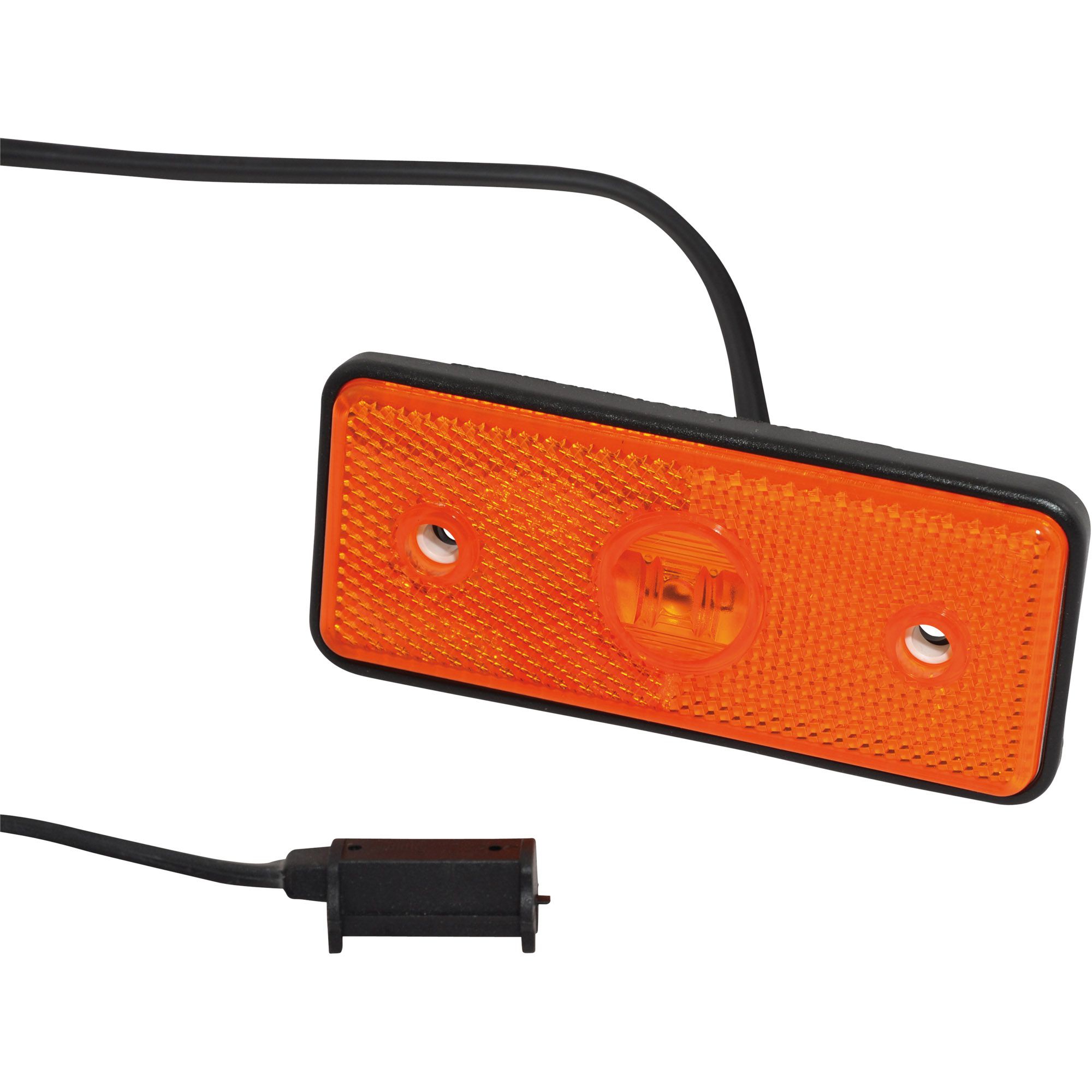 Seitenmarkierungsleuchte LED, gelb, 12/24 Volt