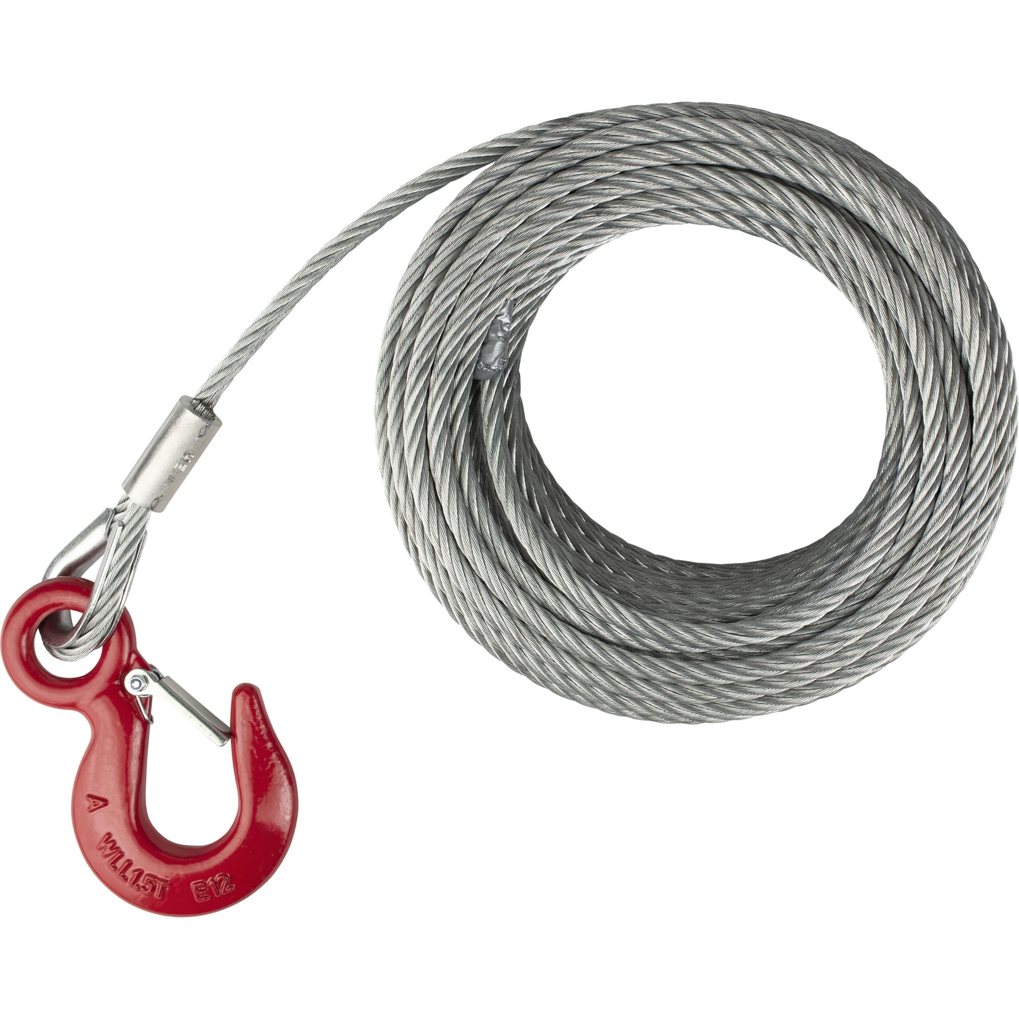 Stahlseil, Ø 7 mm, Länge 25 m, Zuglast 1150 daN