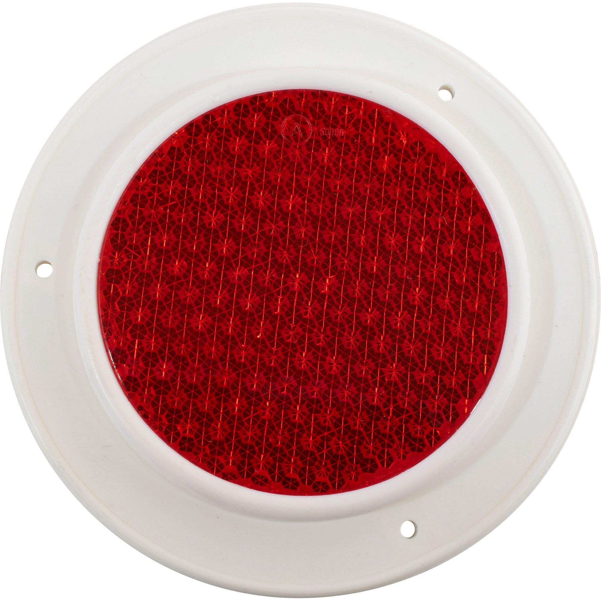 Rückstrahler Ø 55 mm, rot, zum Schrauben