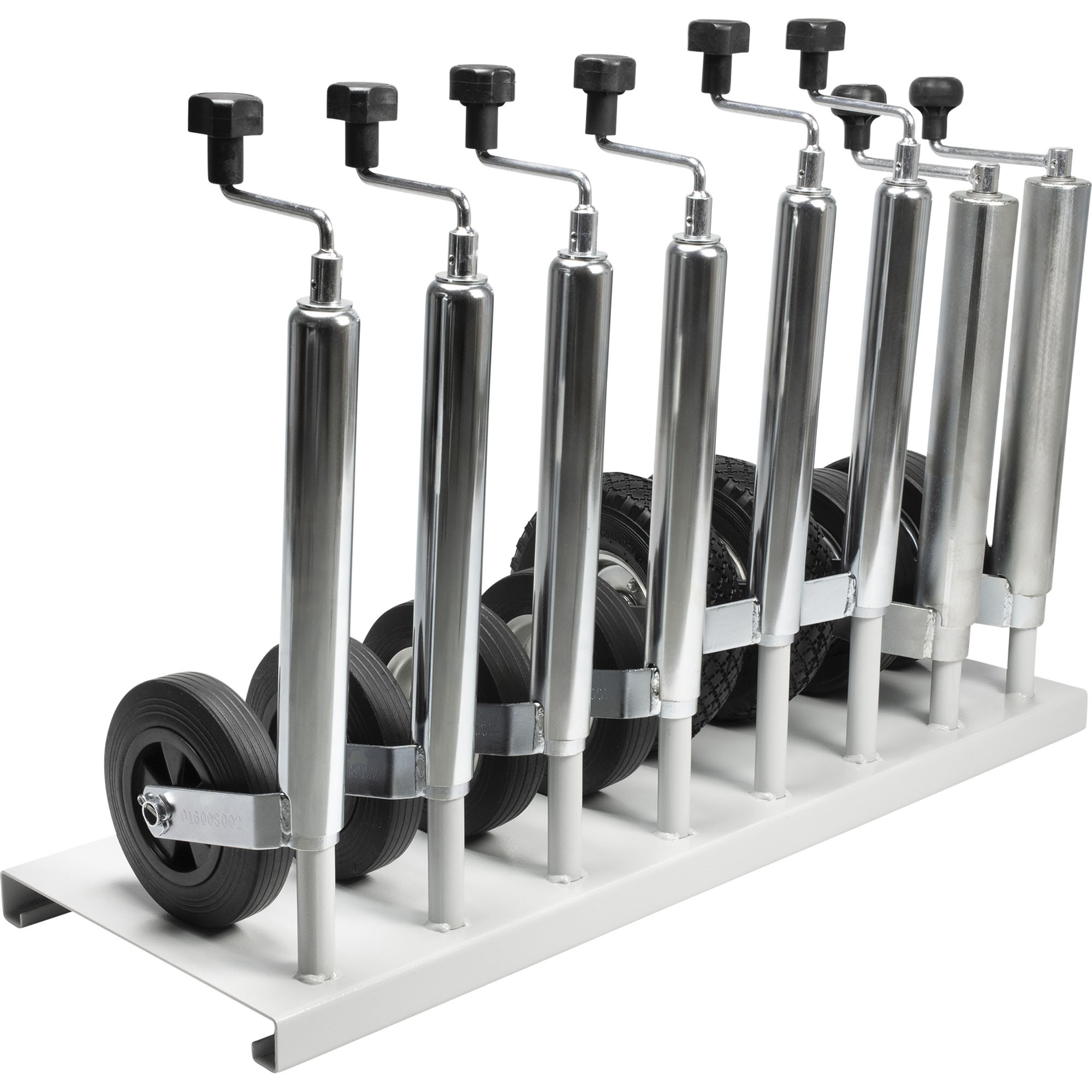 Stützrad-Verkaufsdisplay, für 8 Stützräder