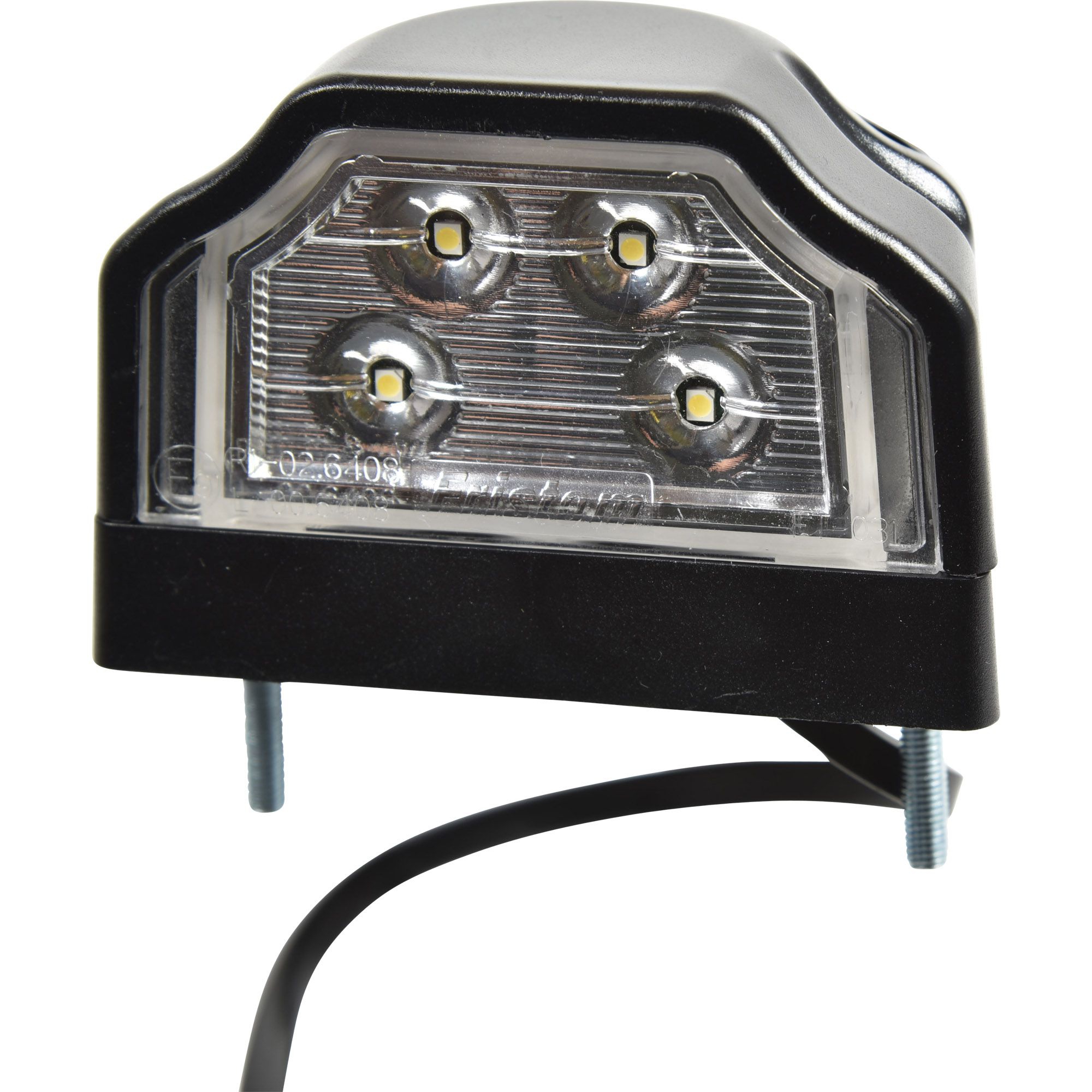 Kennzeichenleuchte LED, 500 mm Kabel, DC-Verbinder Kennzeichenleuchte LED, 500 mm Kabel, DC-Verbinder
