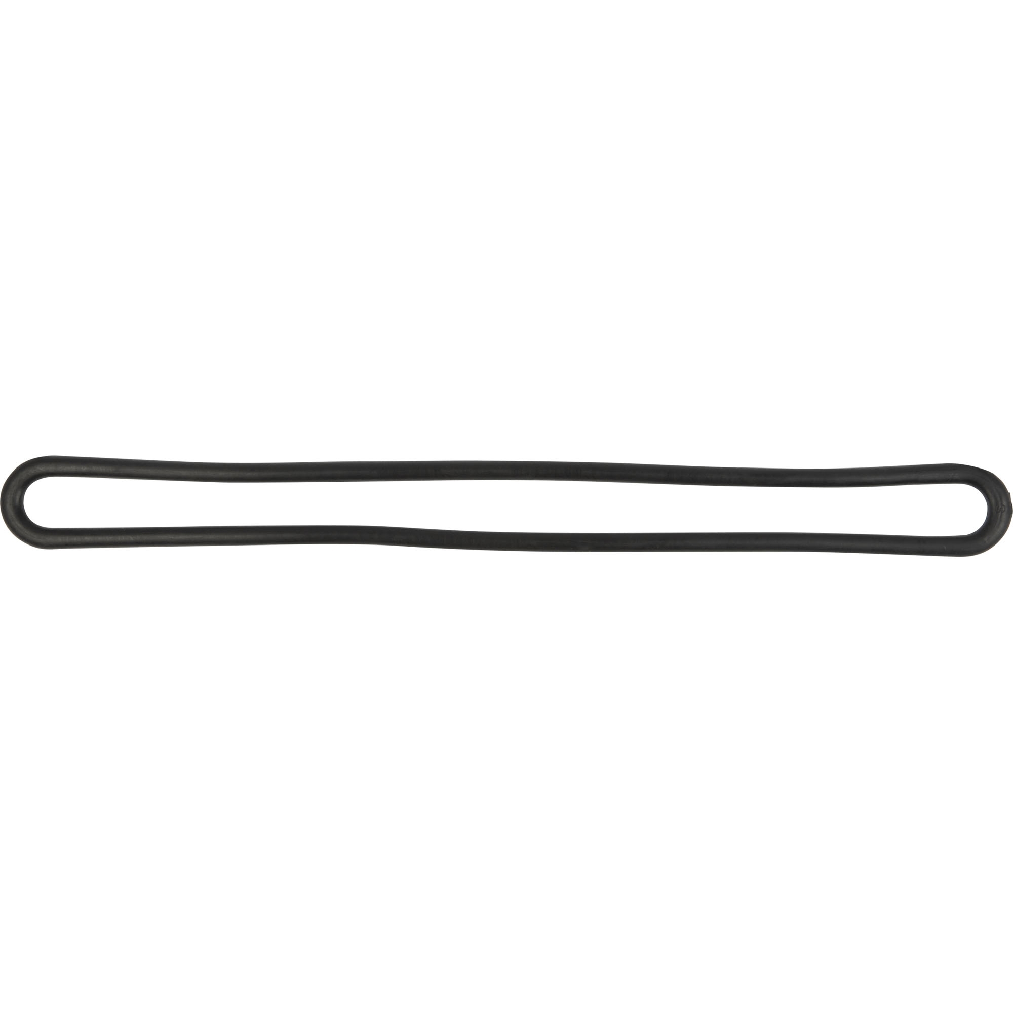 Gummispannring, Länge 400 mm, Ø 8 mm, schwarz