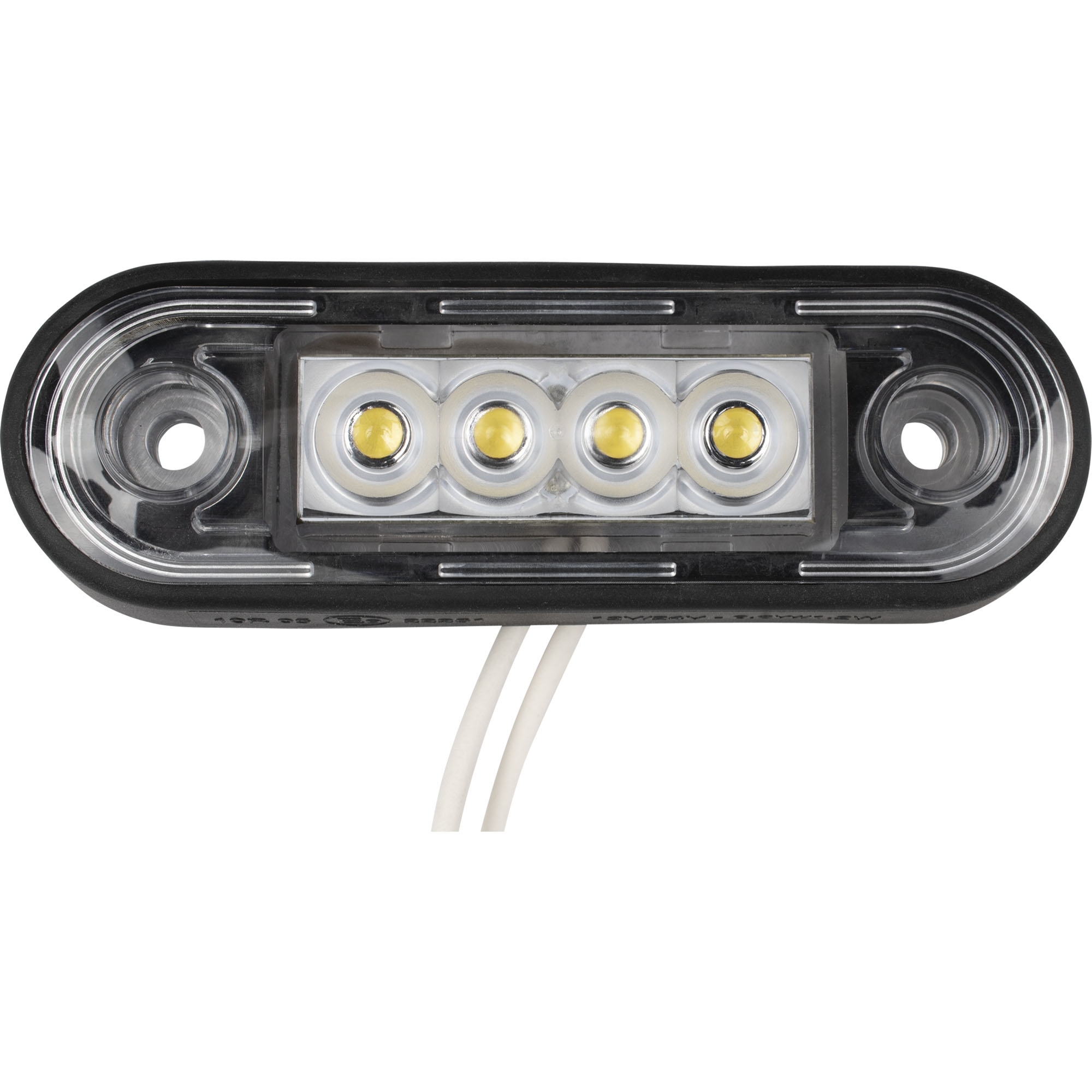 Begrenzungsleuchte LED, weiß, 12-36 V