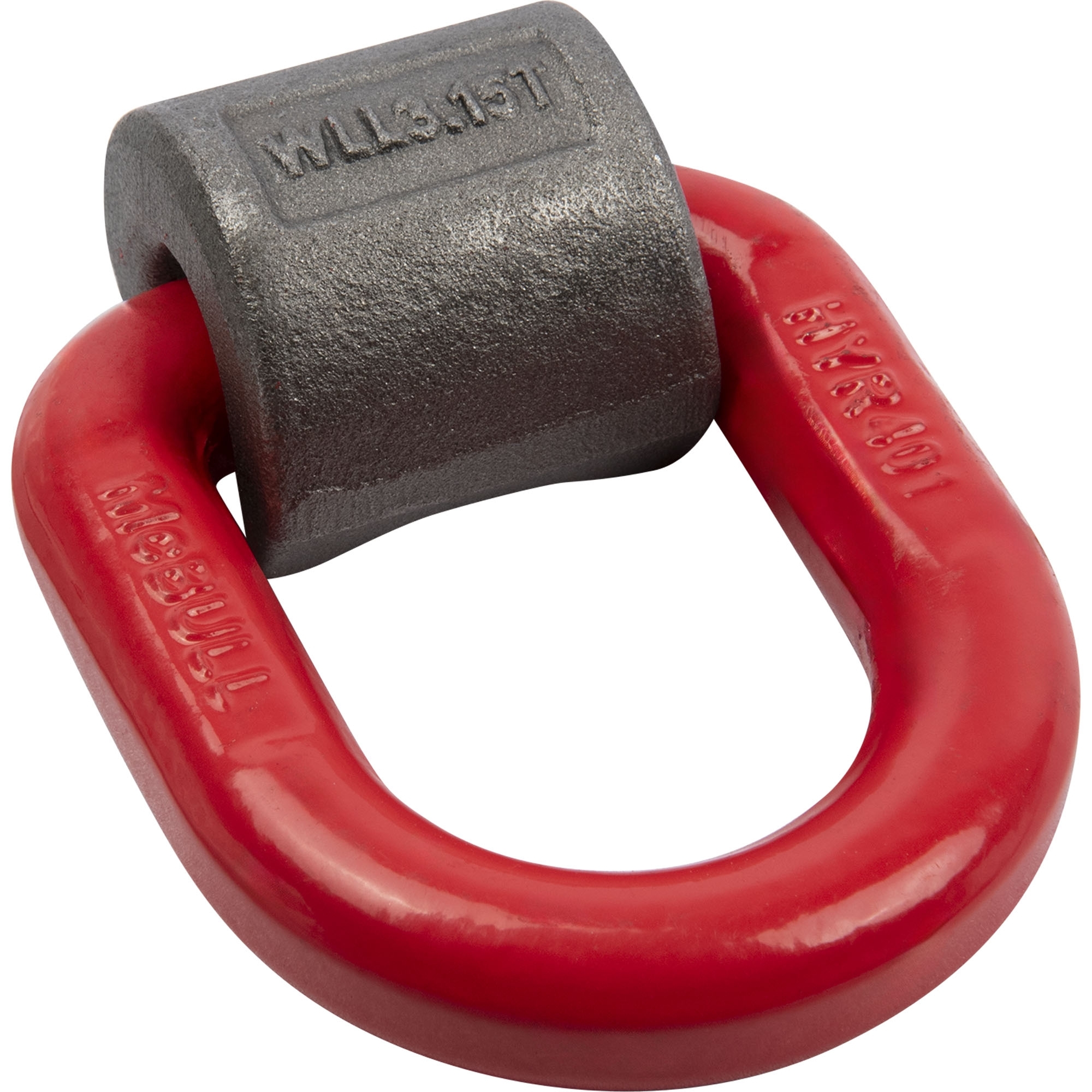 Beschlag mit Ring zum Anschweißen, Tragfahigkeit 3