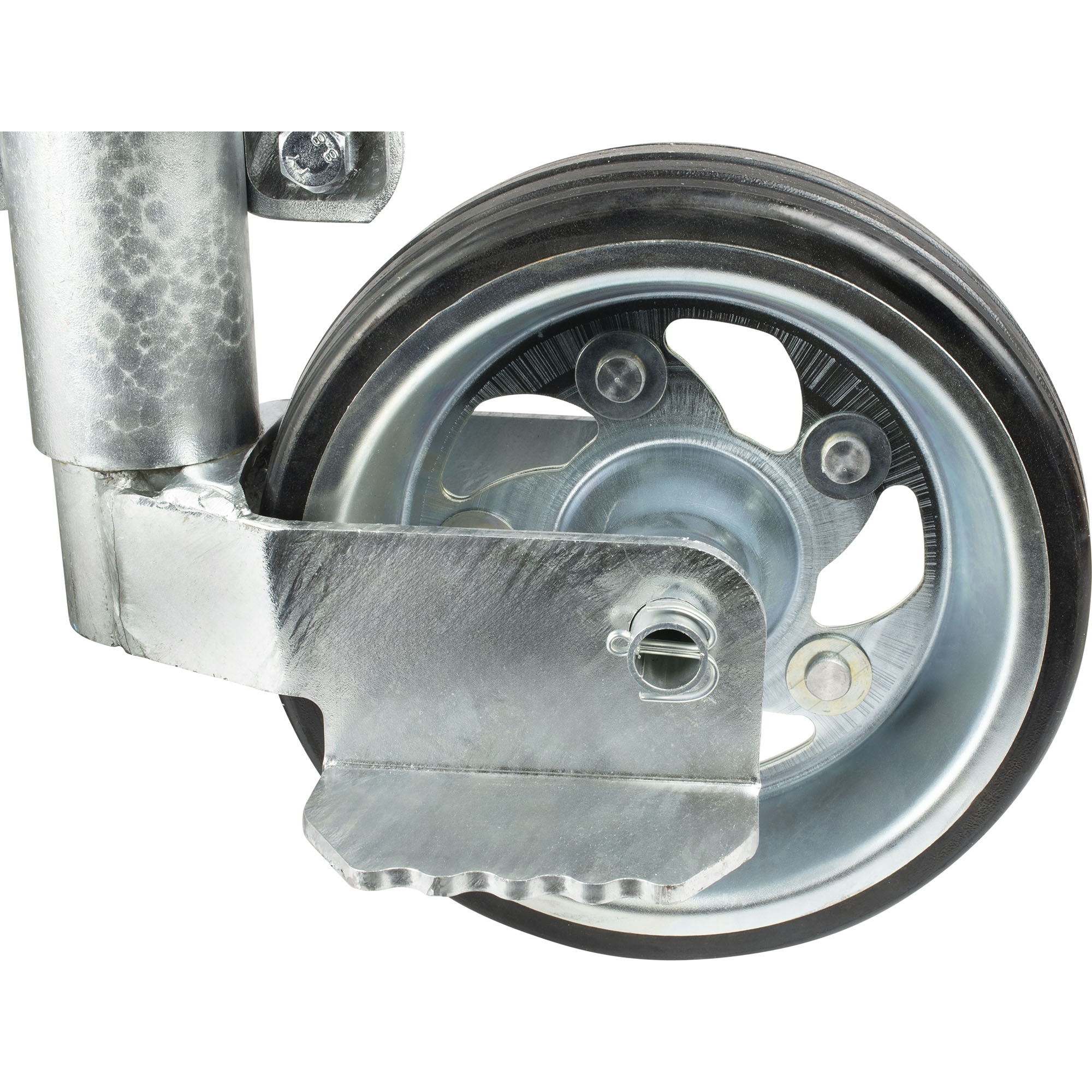 Stützrad hydraulisch, Ø 60 mm, S 250 kg, für Elektrohydraulik-Aggregat