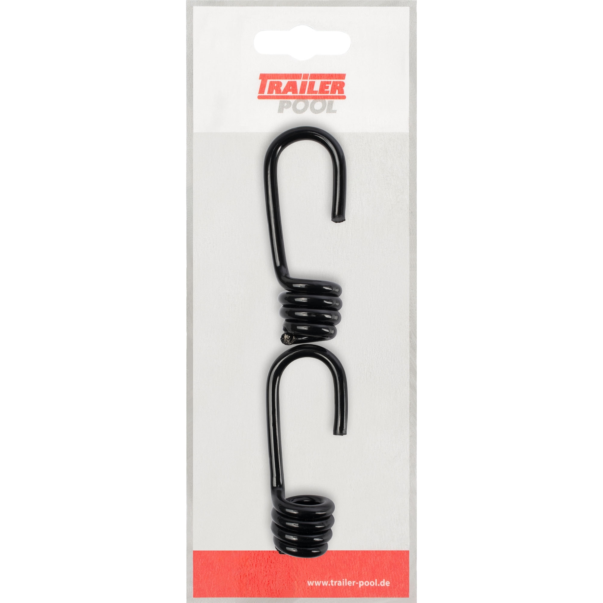 2 x Spiralhaken für Expanderseil, Seil-Ø 8 mm