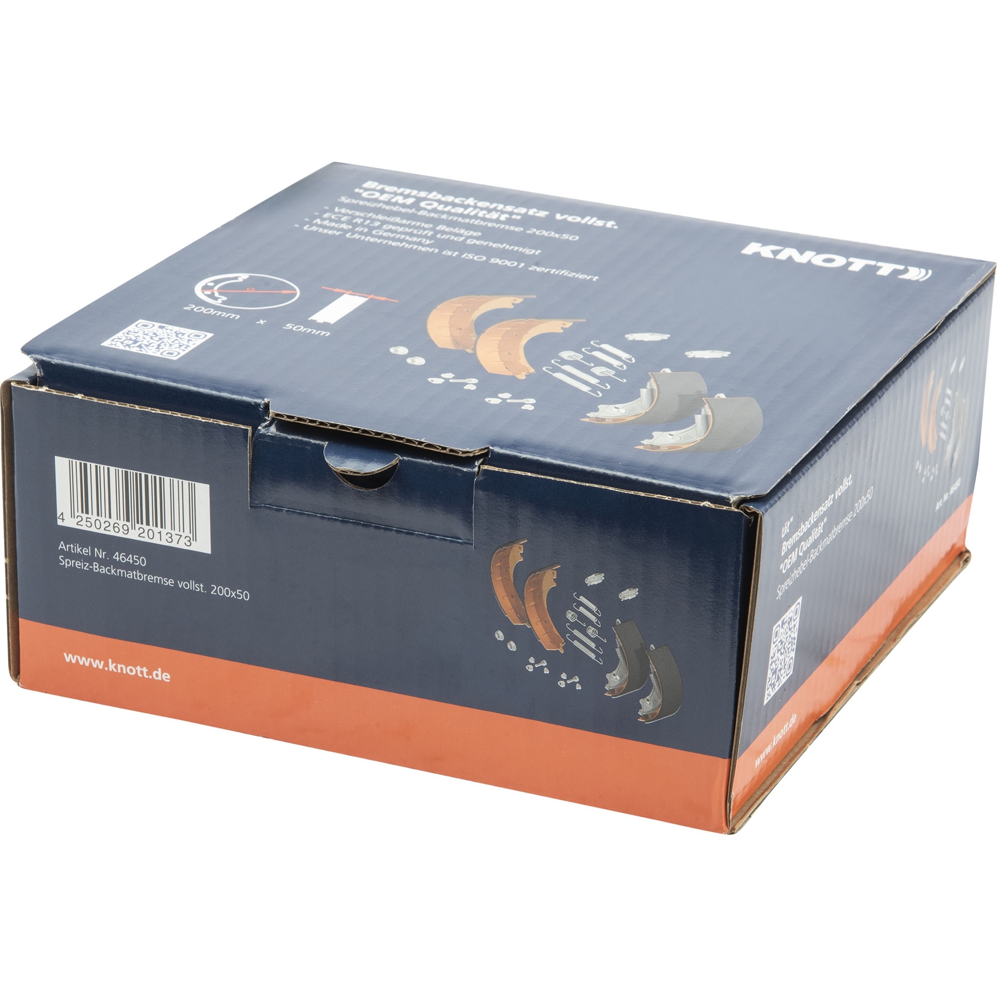 Bremsbacken-Komplettset Knott, 200 x 50