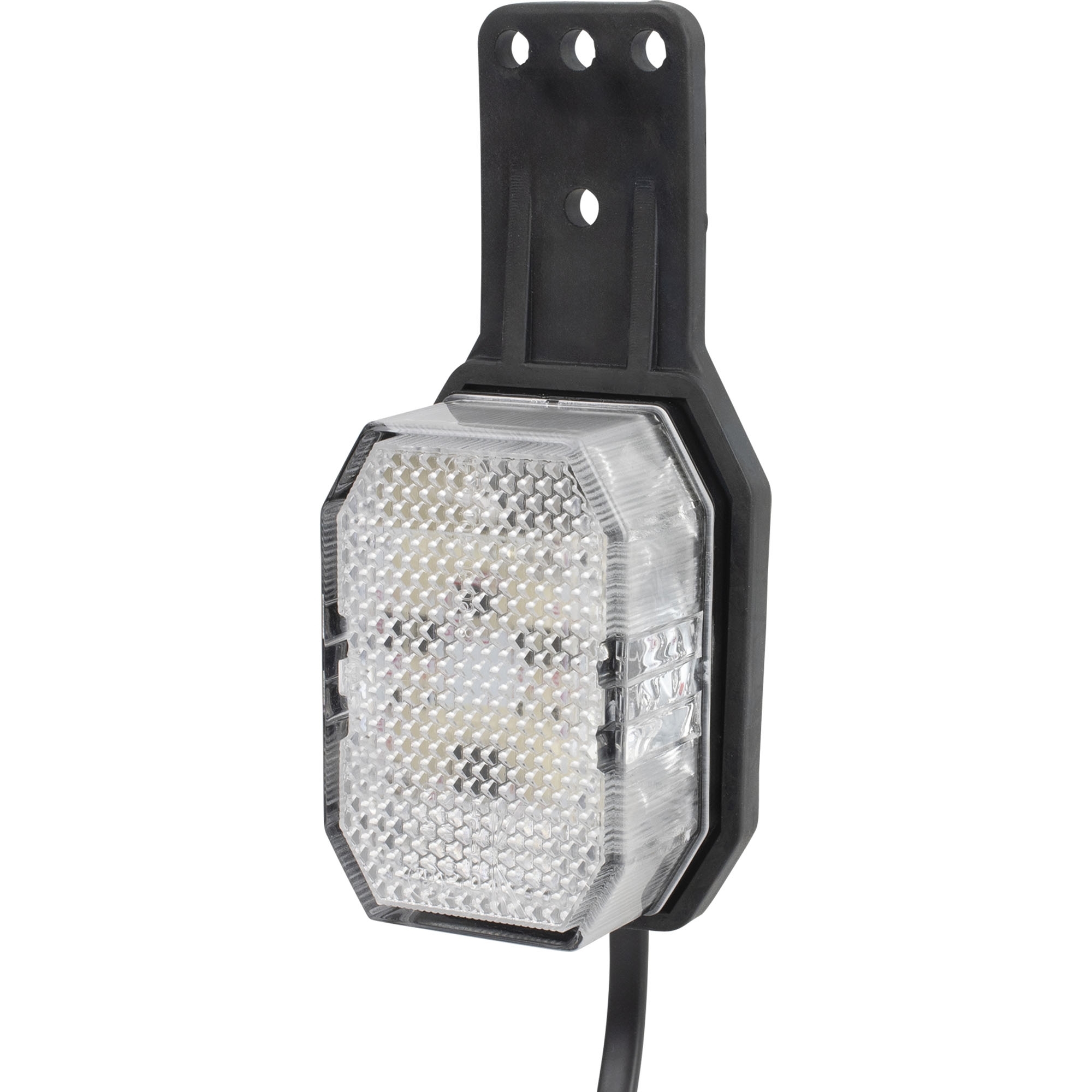 Begrenzungsleuchte Aspöck Flexipoint LED, rot/weiß, rechts, DC-Kabel