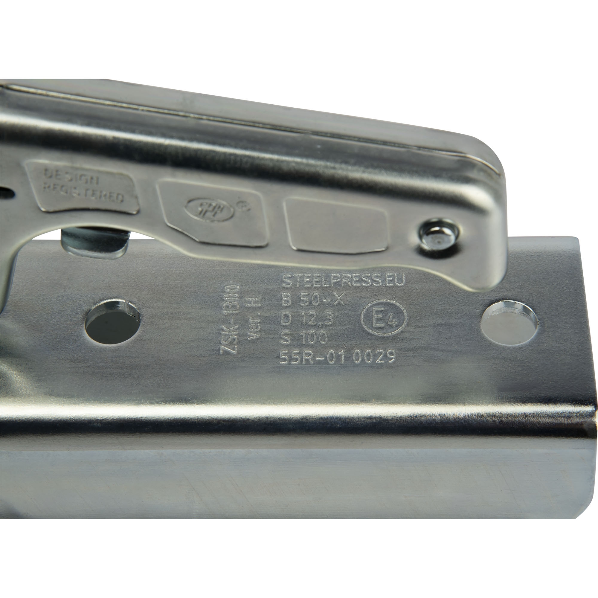 Kugelkupplung, 1300 kg, SPP ZSK-1300H, vierk. 50 mm