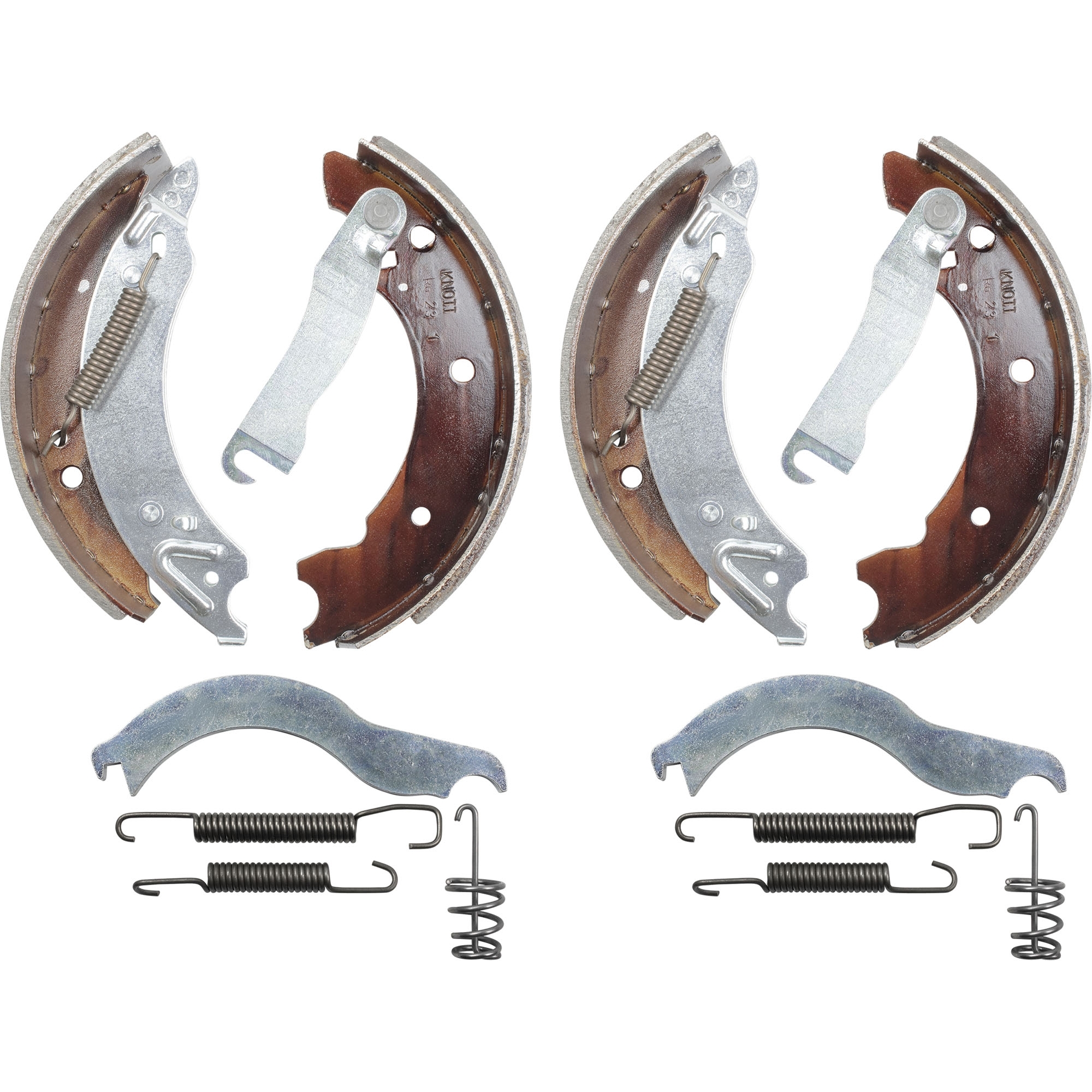 Bremsbackenset für Knott Hydraulik-Bremse, 20-2710