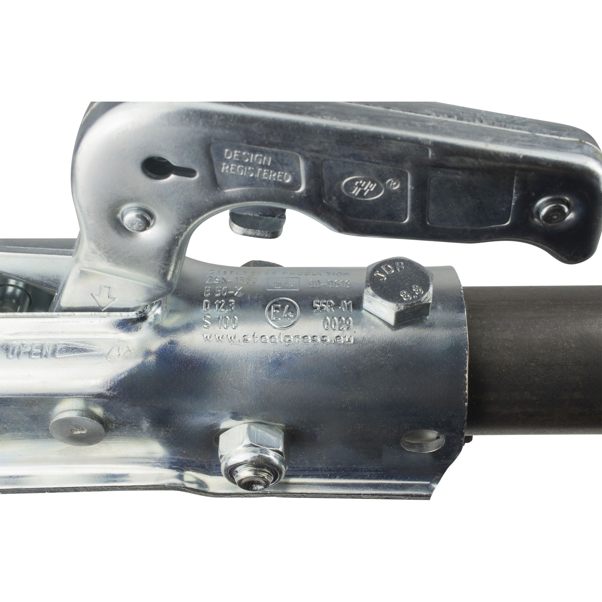 Zugstange mit Kugelkupplung, Peitz, PAV / SR 1,3, Außen-Ø 45 mm