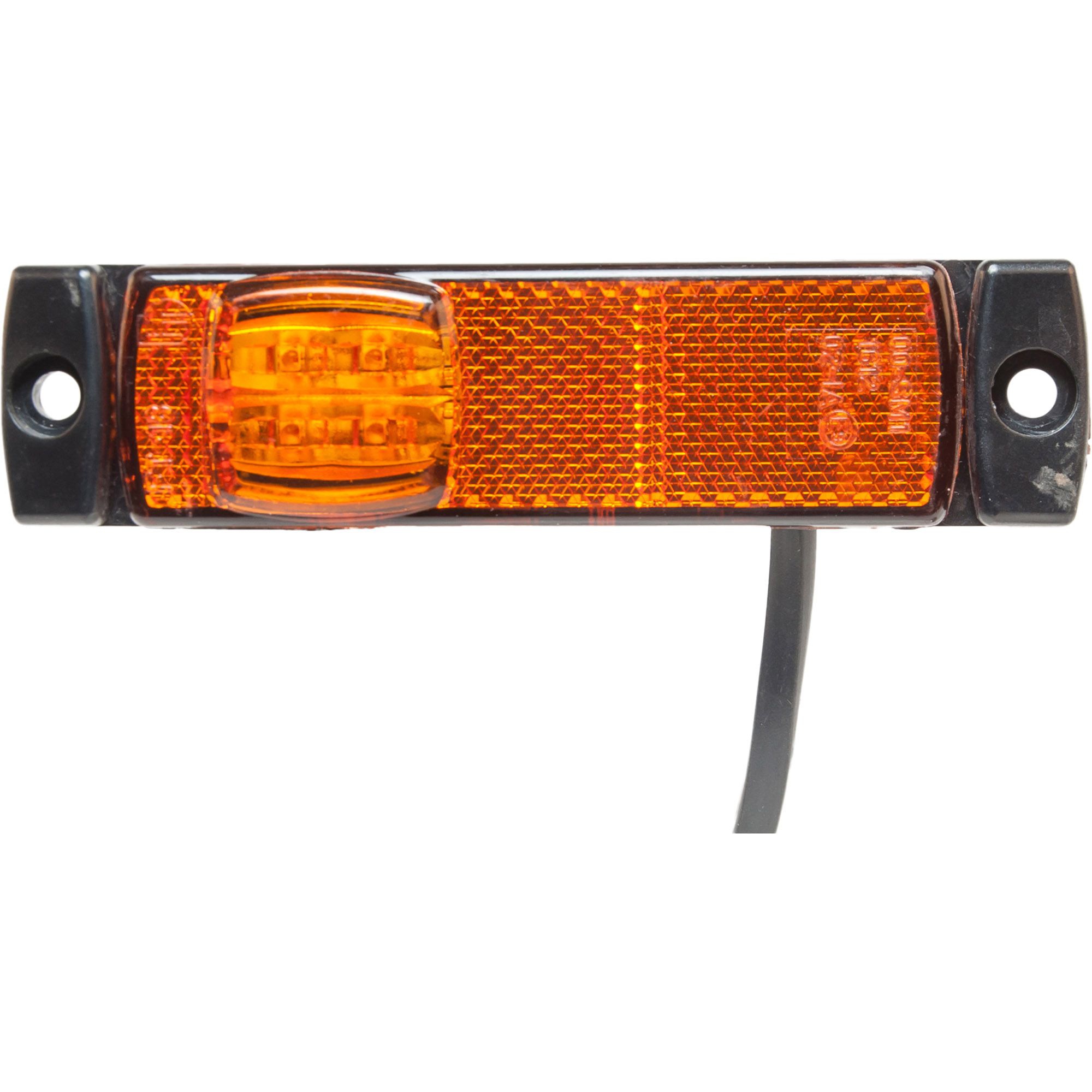 Seitenmarkierungsleuchte LED, gelb, 12/24 Volt