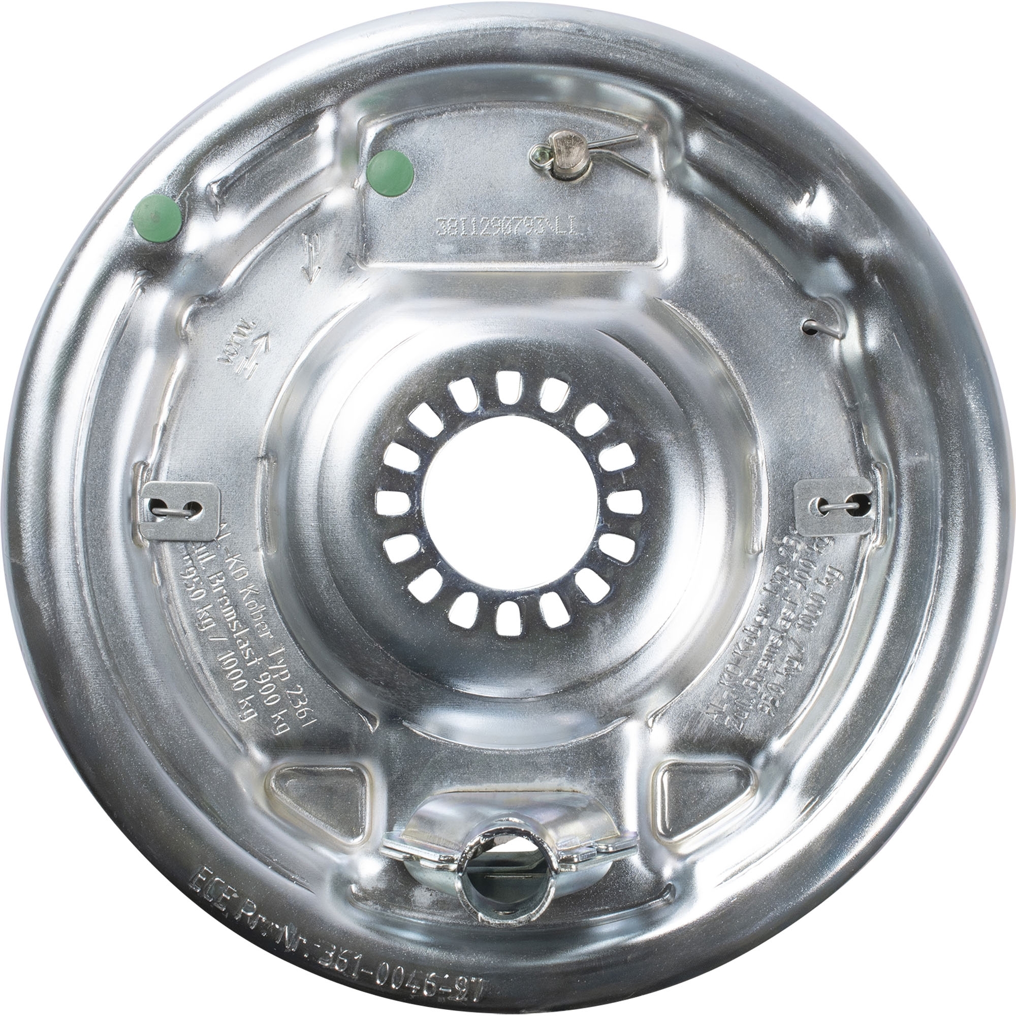 Bremsbackensatz mit Ankerblech AL-KO, RB 2361 EURO, 230 x 60, links