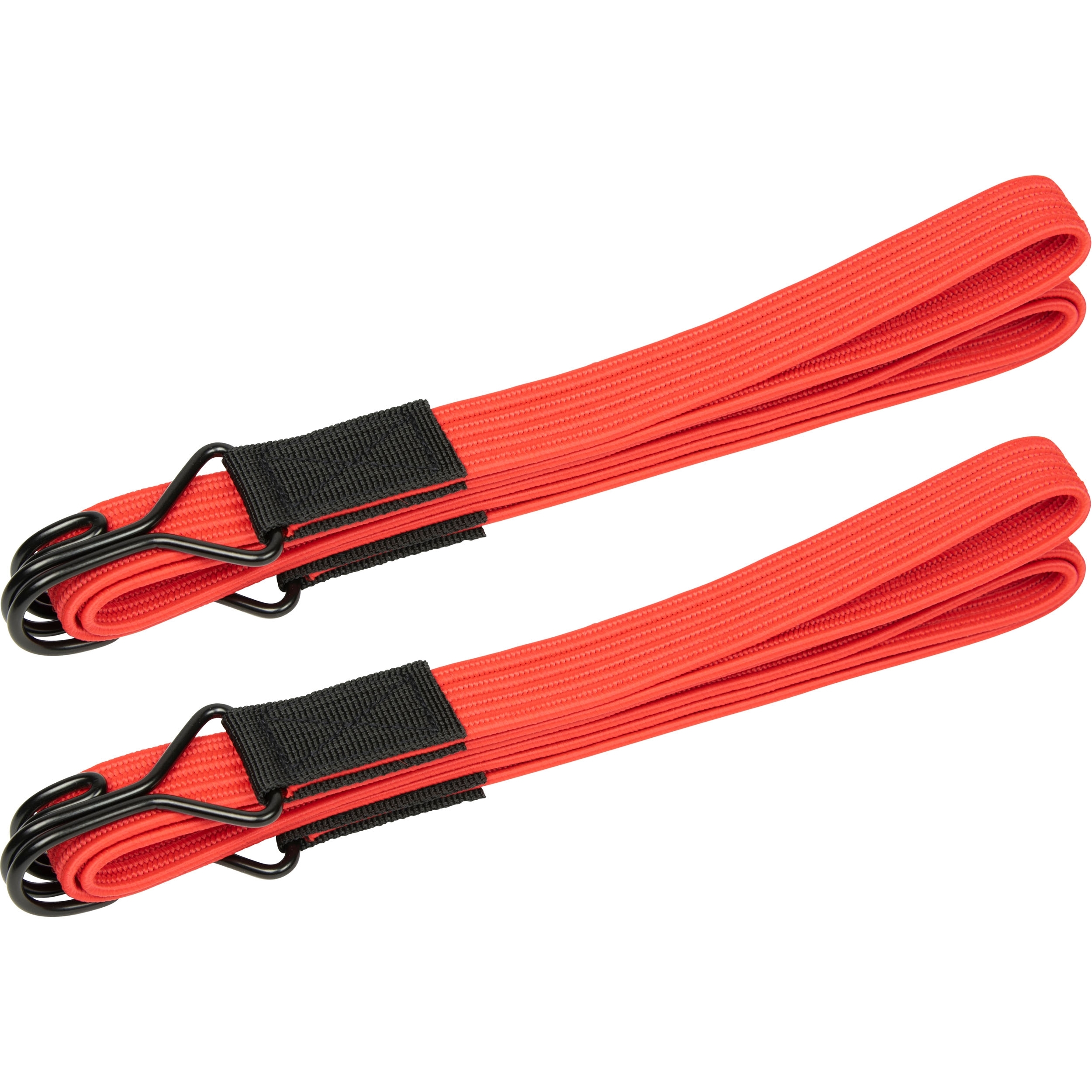 2 x flache Spannbandänder/Doppelhaken, 800 mm, Breite 22 mm