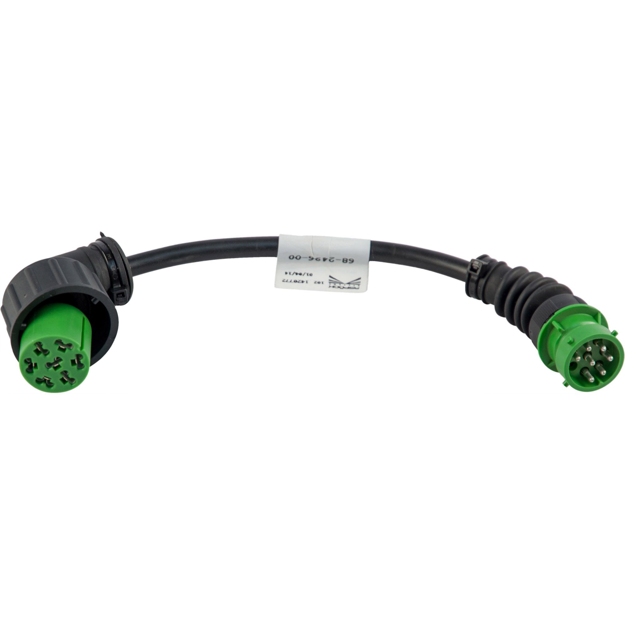 Aspöck Adapter, rechts,8-polig, grün Aspöck Adapter, rechts,8-polig, grün