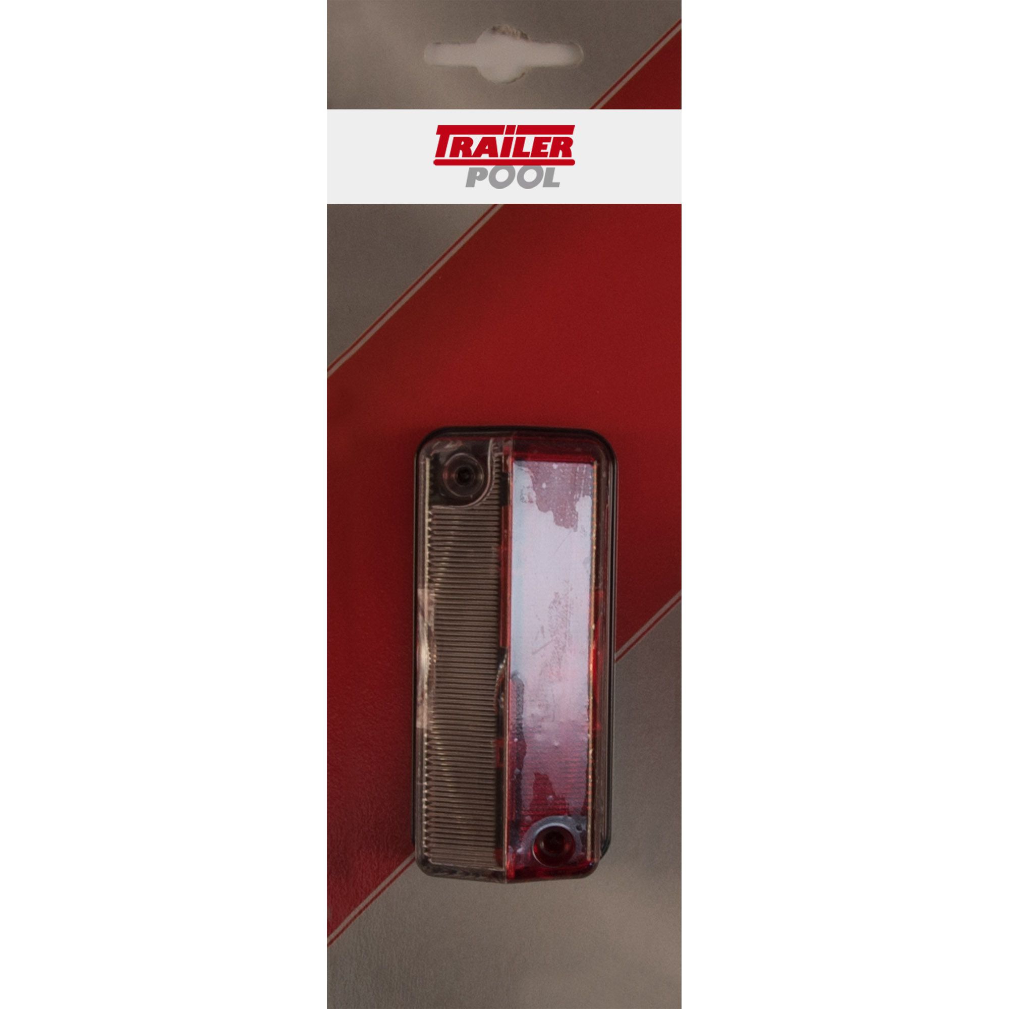Begrenzungsleuchte rot/weiß ohne Gummipendel