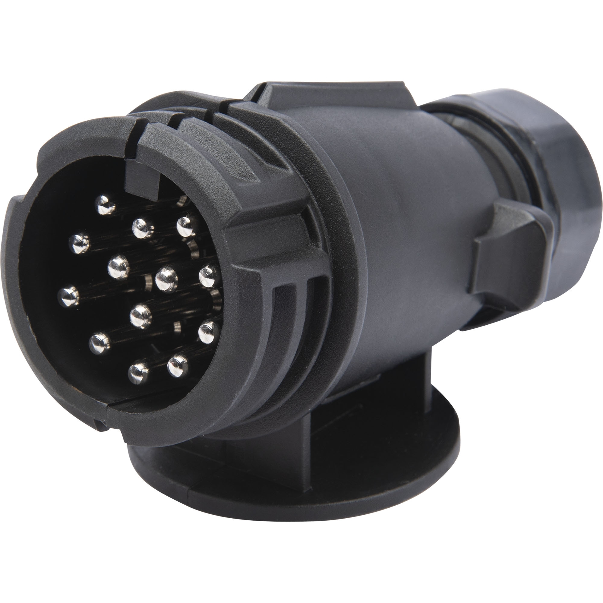 Stecker 13-polig, 12V, Kunststoff, steckbar