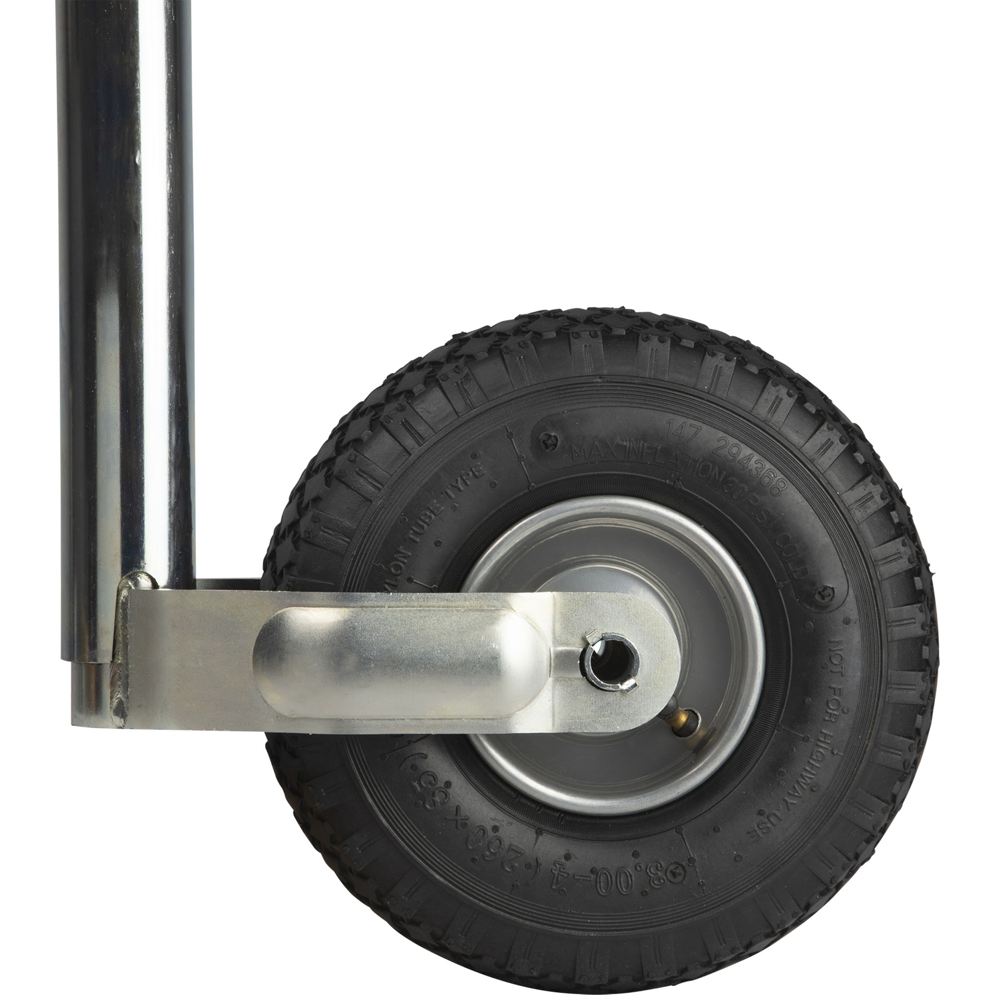 Stützrad Ø 48 mm, Stützlast 150 kg, Metallfelge