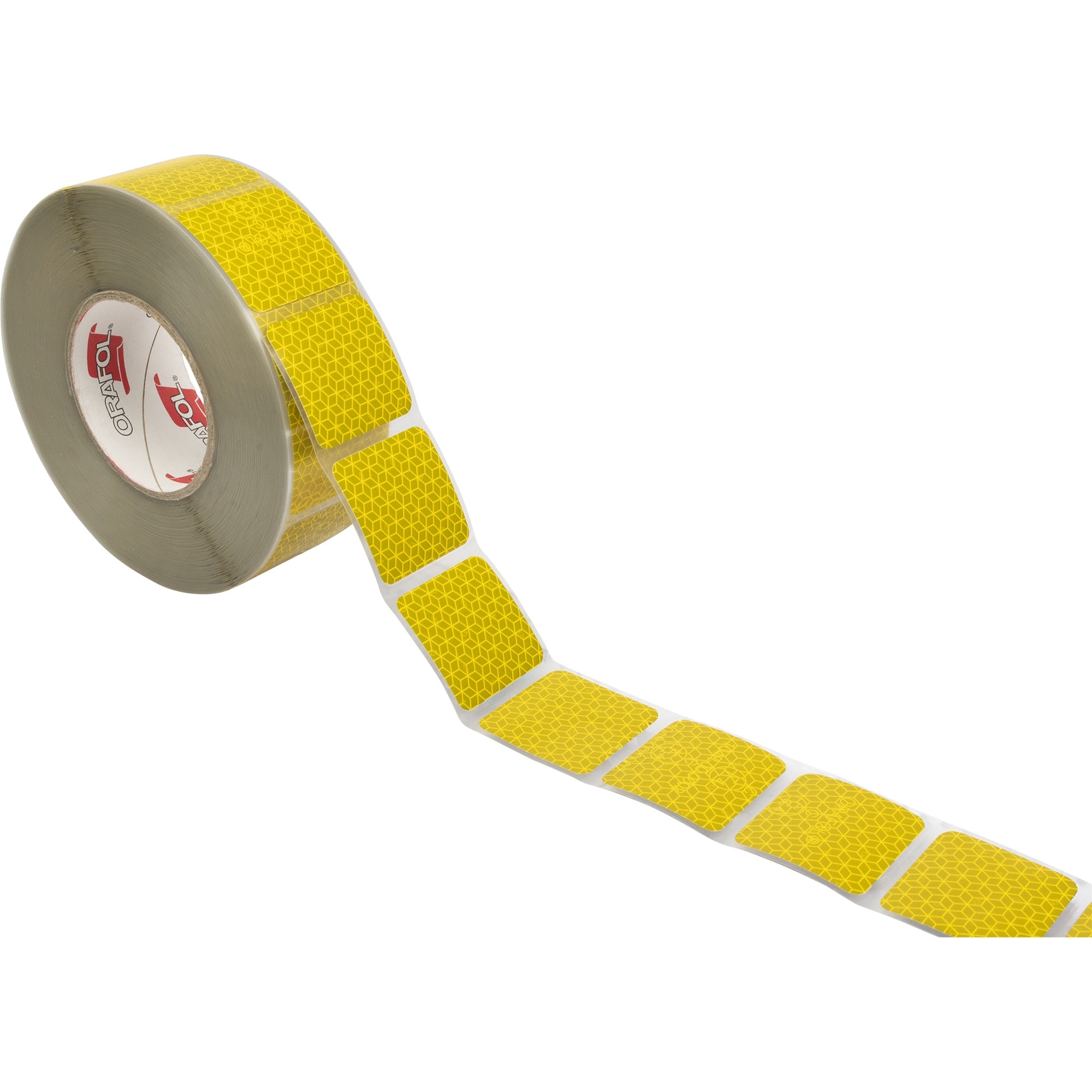 Warnmarkierungssegmente Orafol, gelb, Preis pro M
