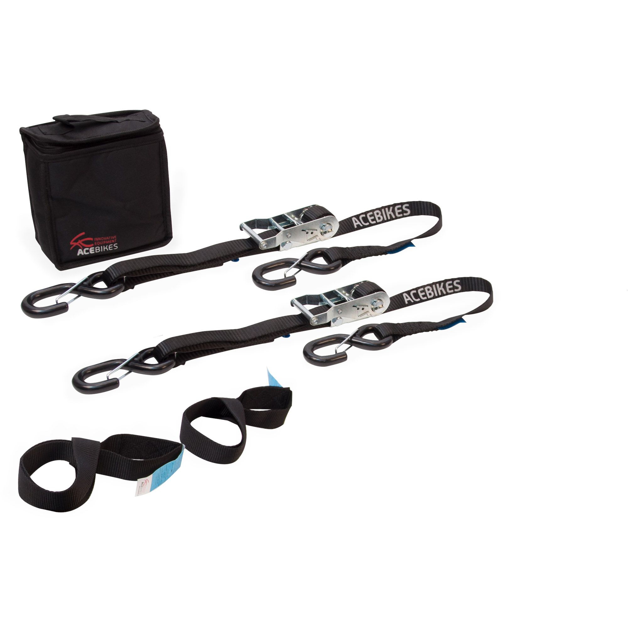 Motorrad-Zurrgurt-Set, L 1800 mm, LC 750 daN