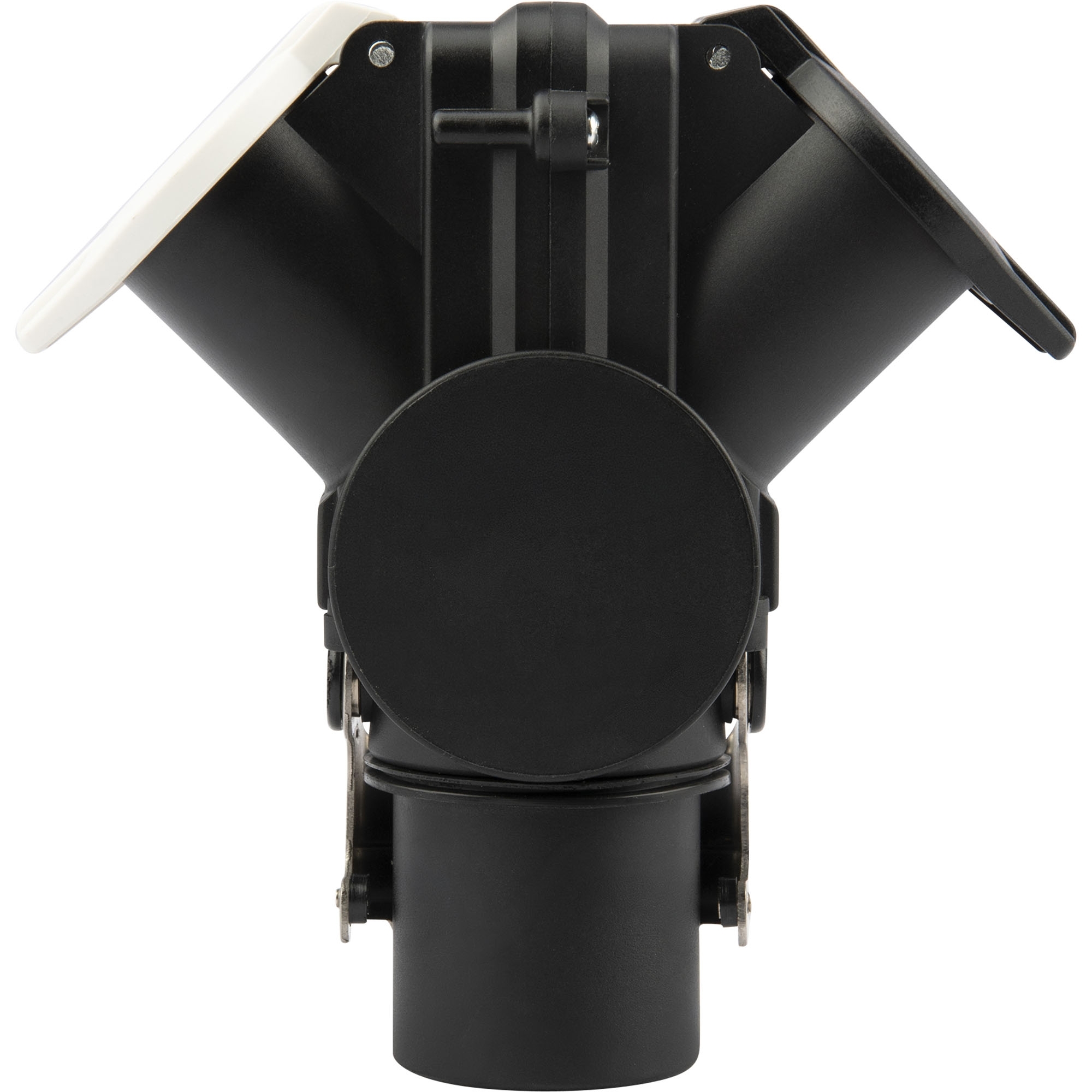 24 Volt Kurzadapter 1 x 15 Pol-Stecker zu  2 x  7 Pol-Steckdose