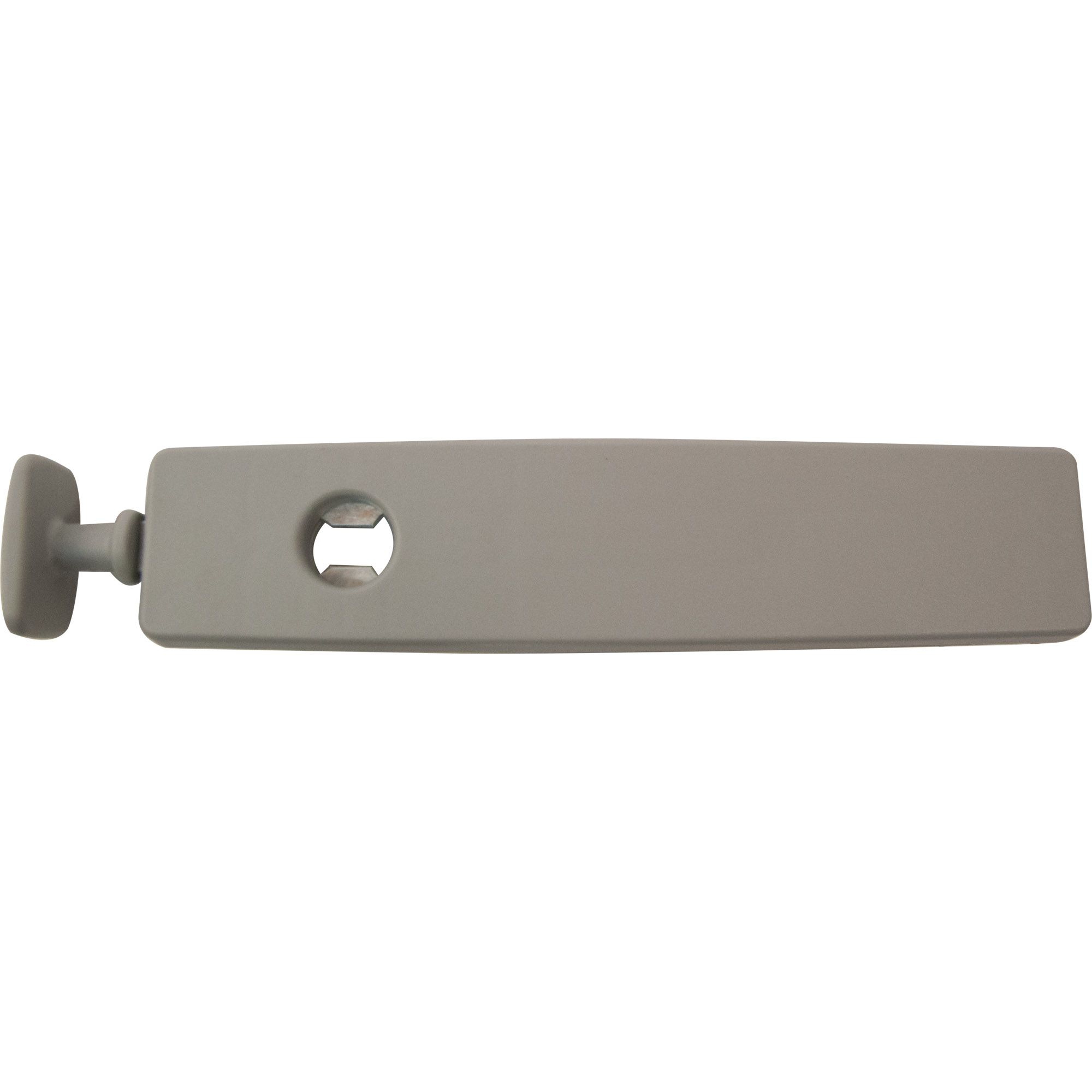 Türfeststeller, Kunststoff grau, Länge 215 mm