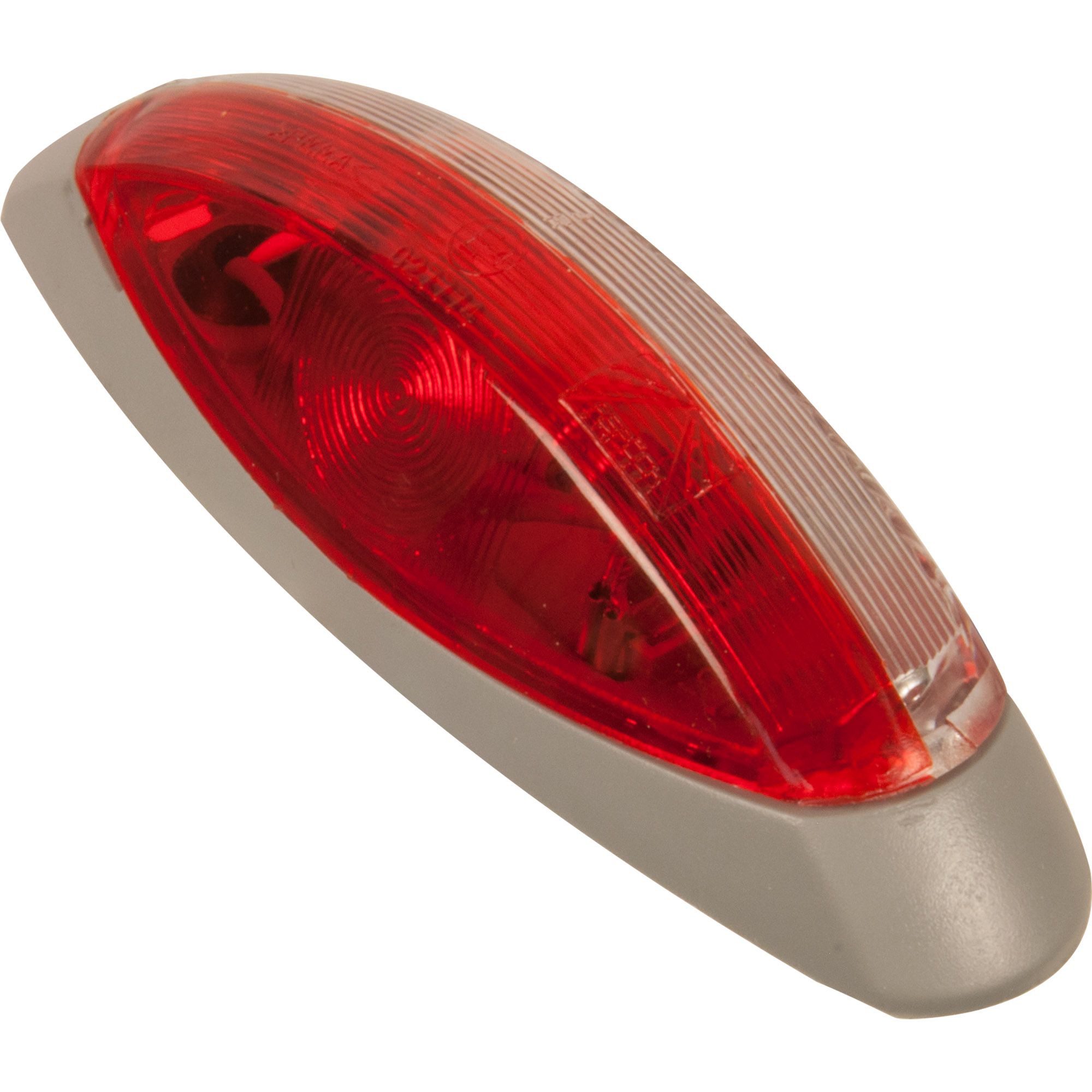 Begrenzungsleuchte rot/weiß, 2500 mm DC-Kabel