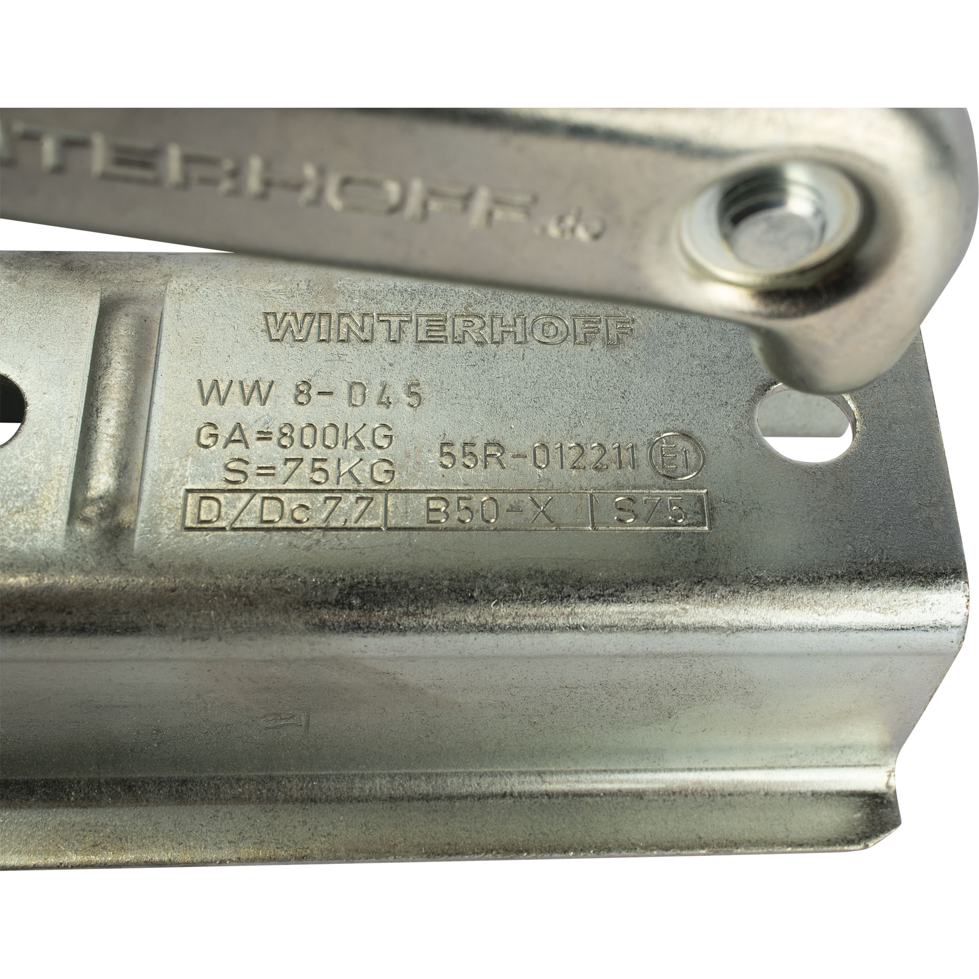 Kugelkupplung, 800 kg, WW 8-D45, vierkant 45 mm