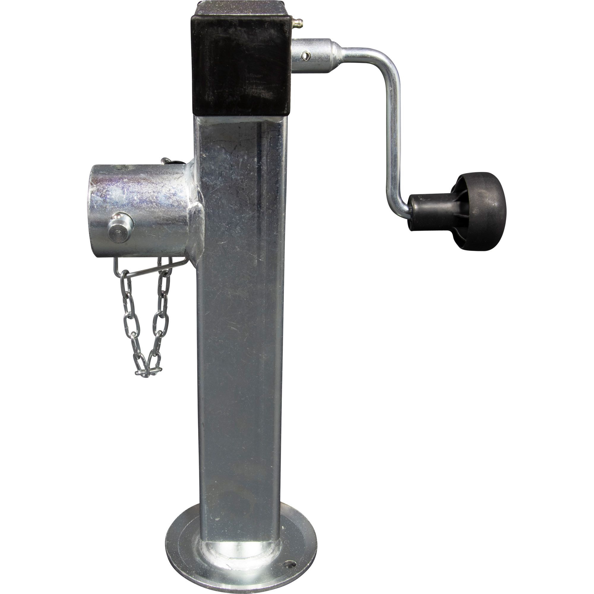 Kurbelstütze klappbar, 1300 kg, 415 mm, mit Kurbel