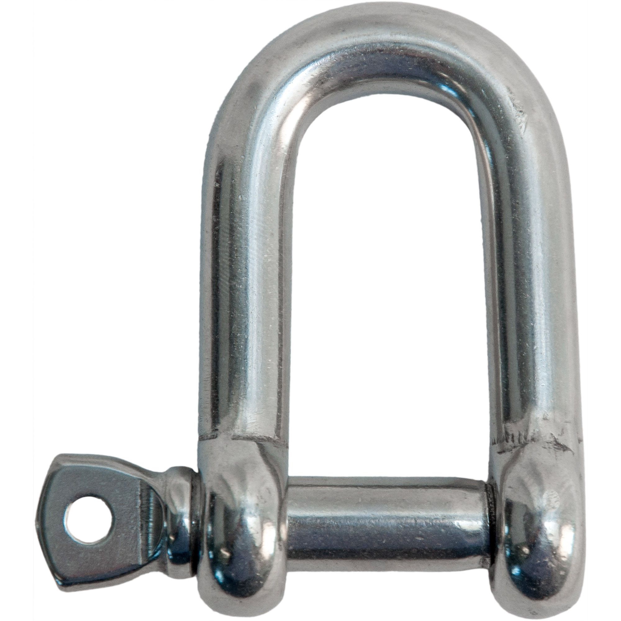 Schäkel V4A, Bolzen-Ø 8 mm, Tragfähigkeit 630 kg
