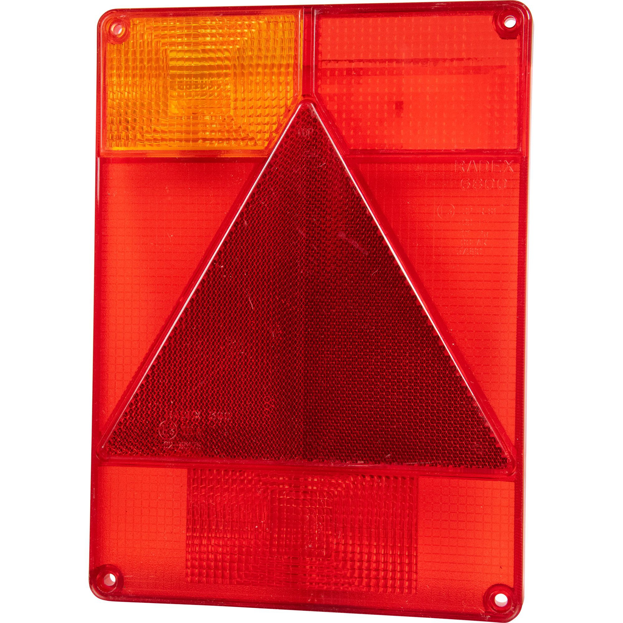 Lichtscheibe Radex 6800, links, NSL