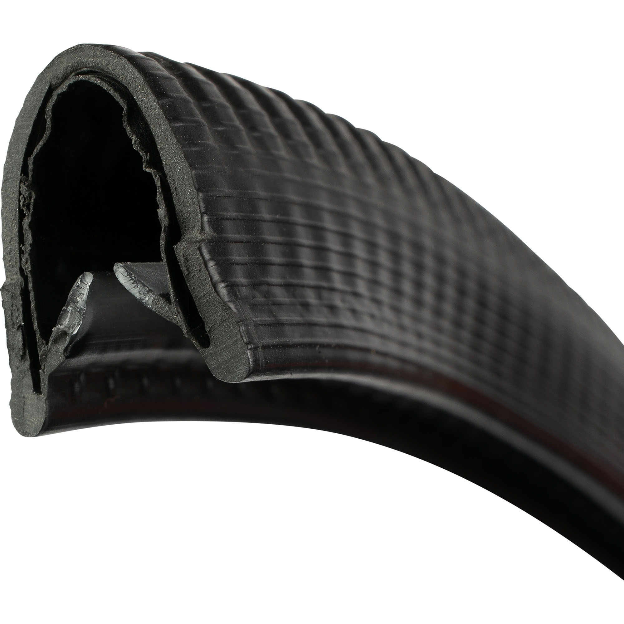 Kantenschutzprofil mit Metallklemmband, 10,5 x 16,8 mm
