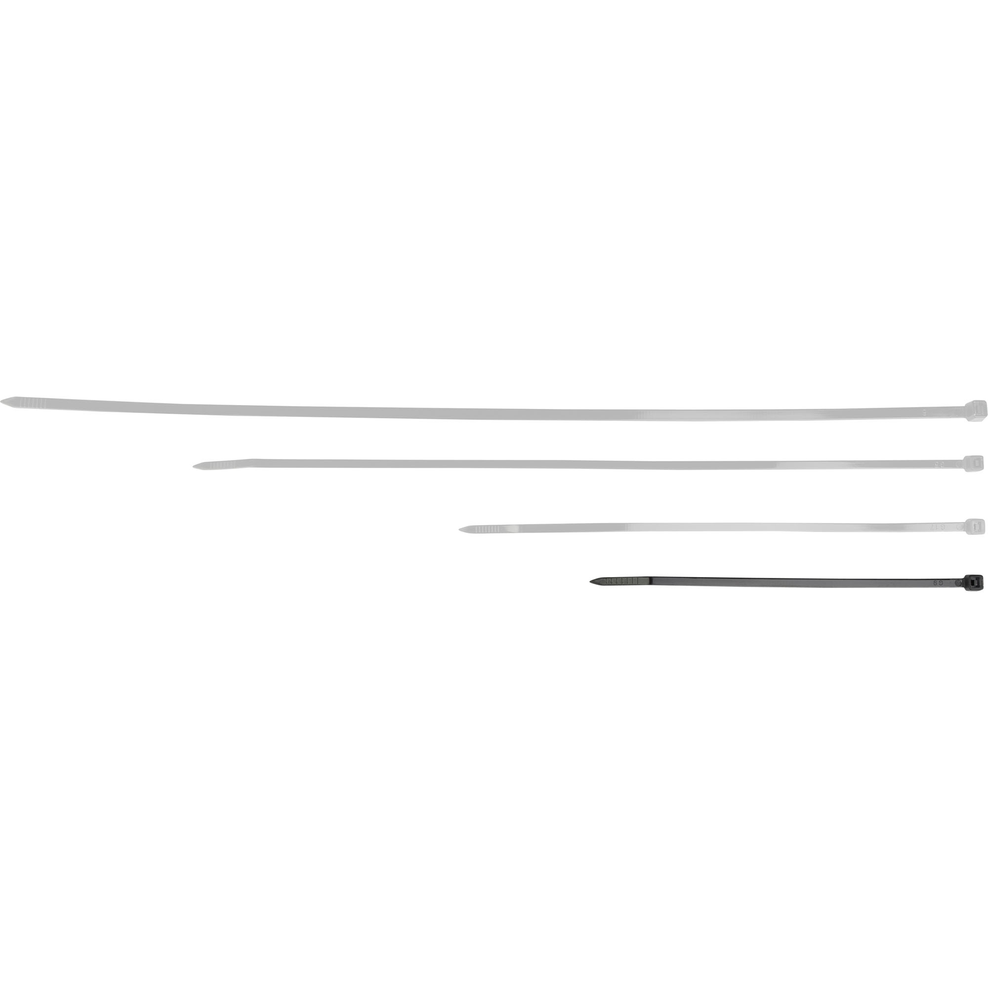 Kabelbinder 100 Stk, 4 x 150 mm, schwarz