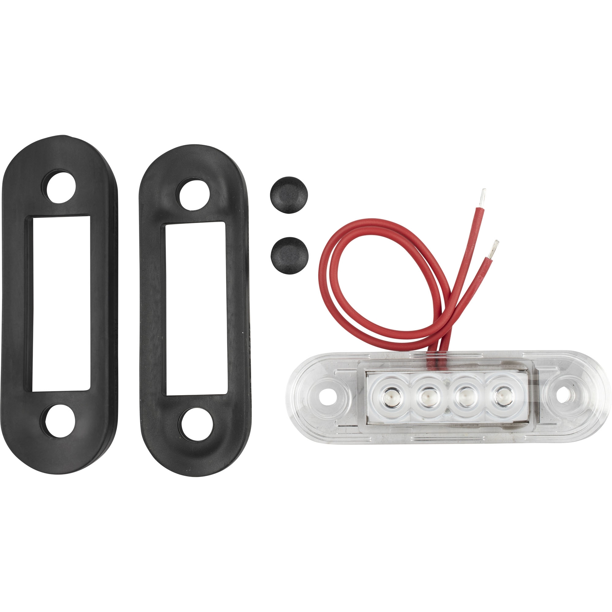 Begrenzungsleuchte LED, rot, 12-36 V