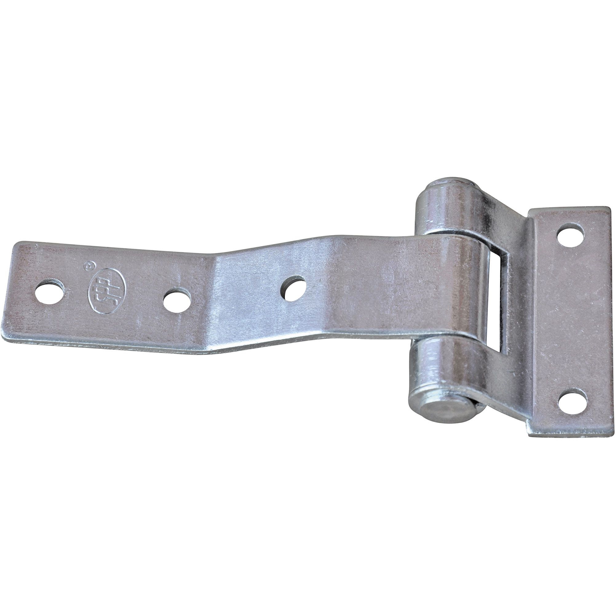 Scharnier Stahl verzinkt, Gesamtlänge 140 mm, gek