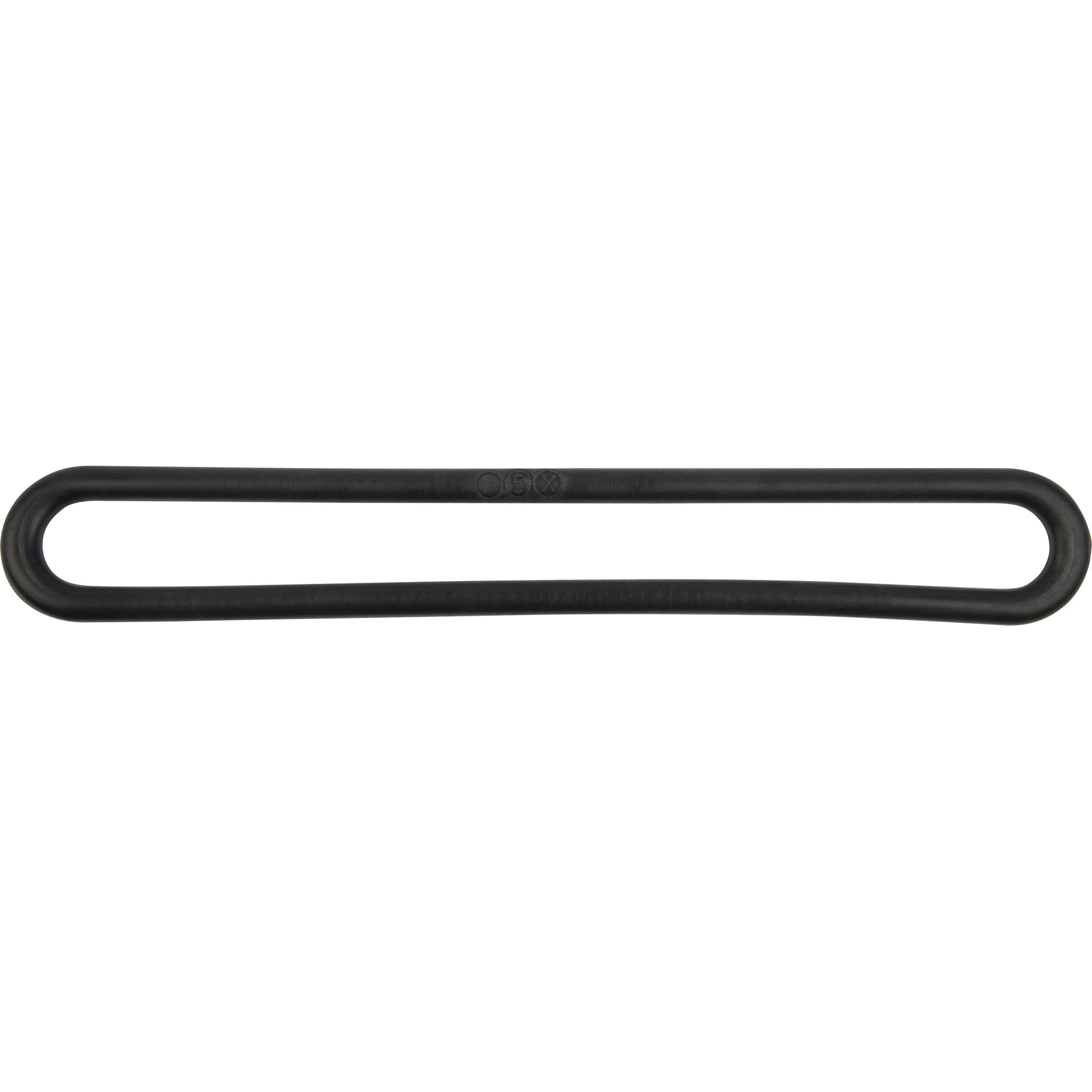 Gummispannring, Länge 250 mm, Ø 8 mm, schwarz