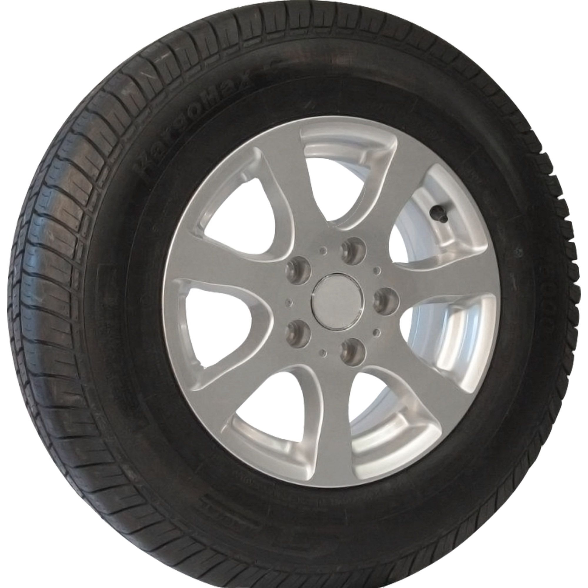 Rad 195/70R14, Alu-Felge 6.00x14, ET30, 5x112