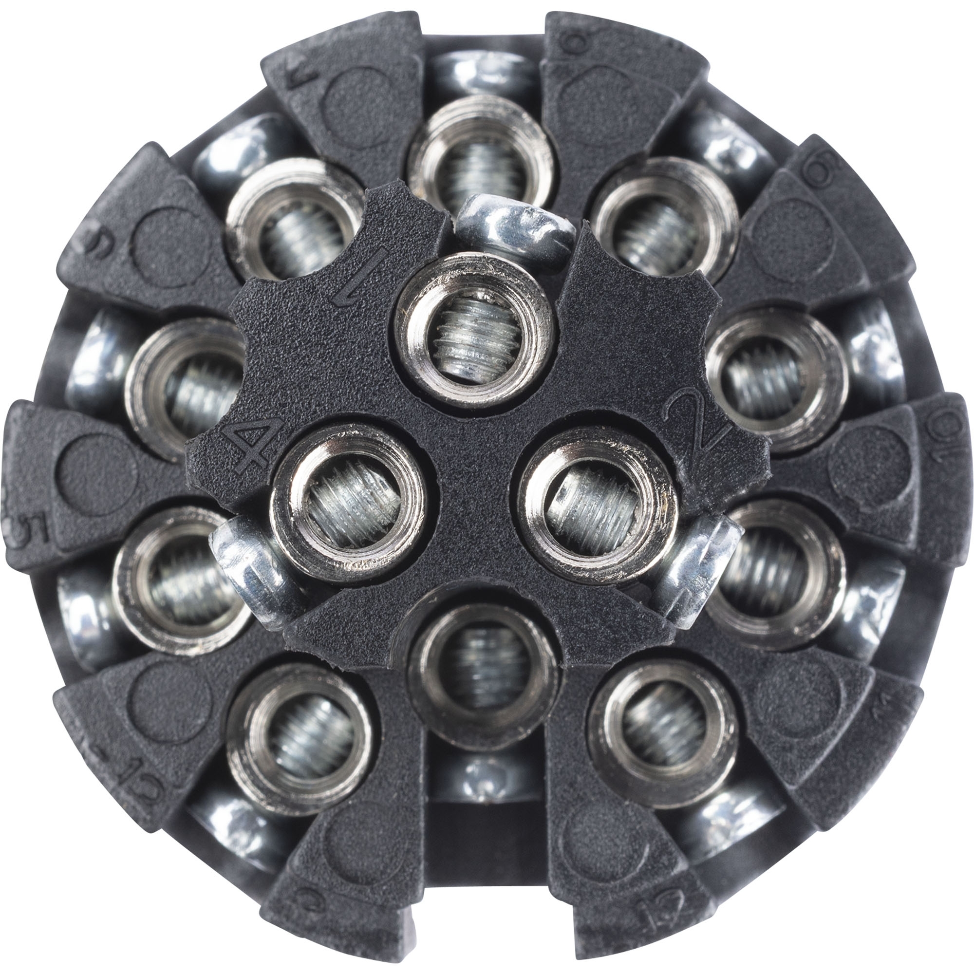 Stecker 13-polig, 12V, Kunststoff, steckbar