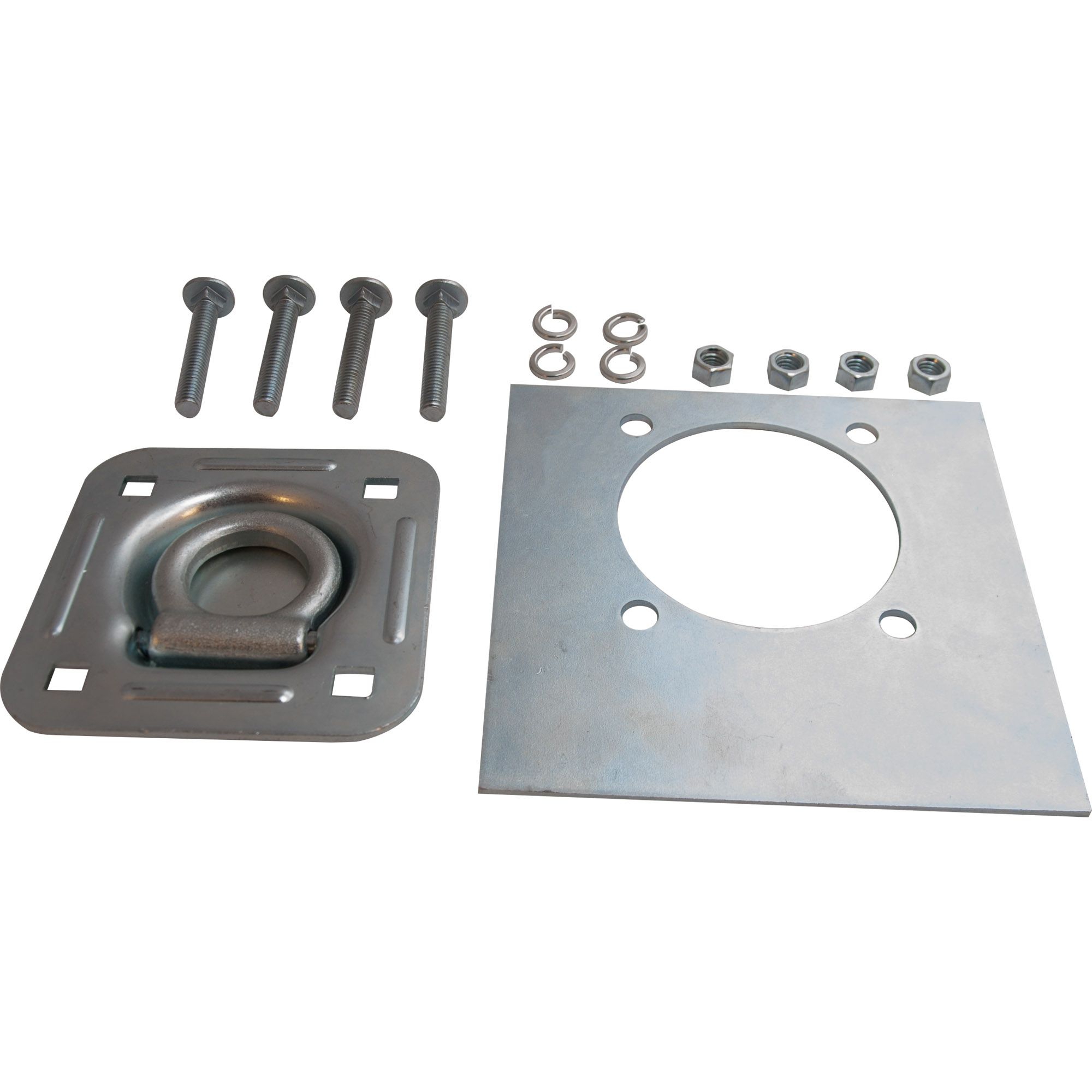 Zurrmulde 1000 daN, 123 x 115 mm