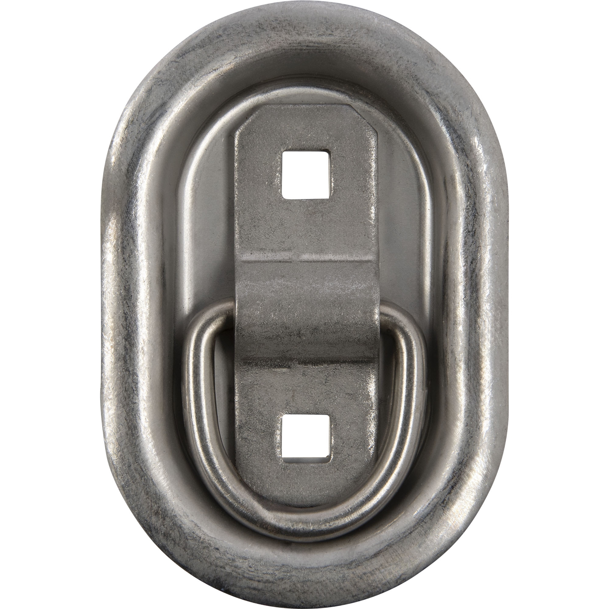 Zurrmulde 3-teilig, 104x70 mm, 400 daN, Edelstahl