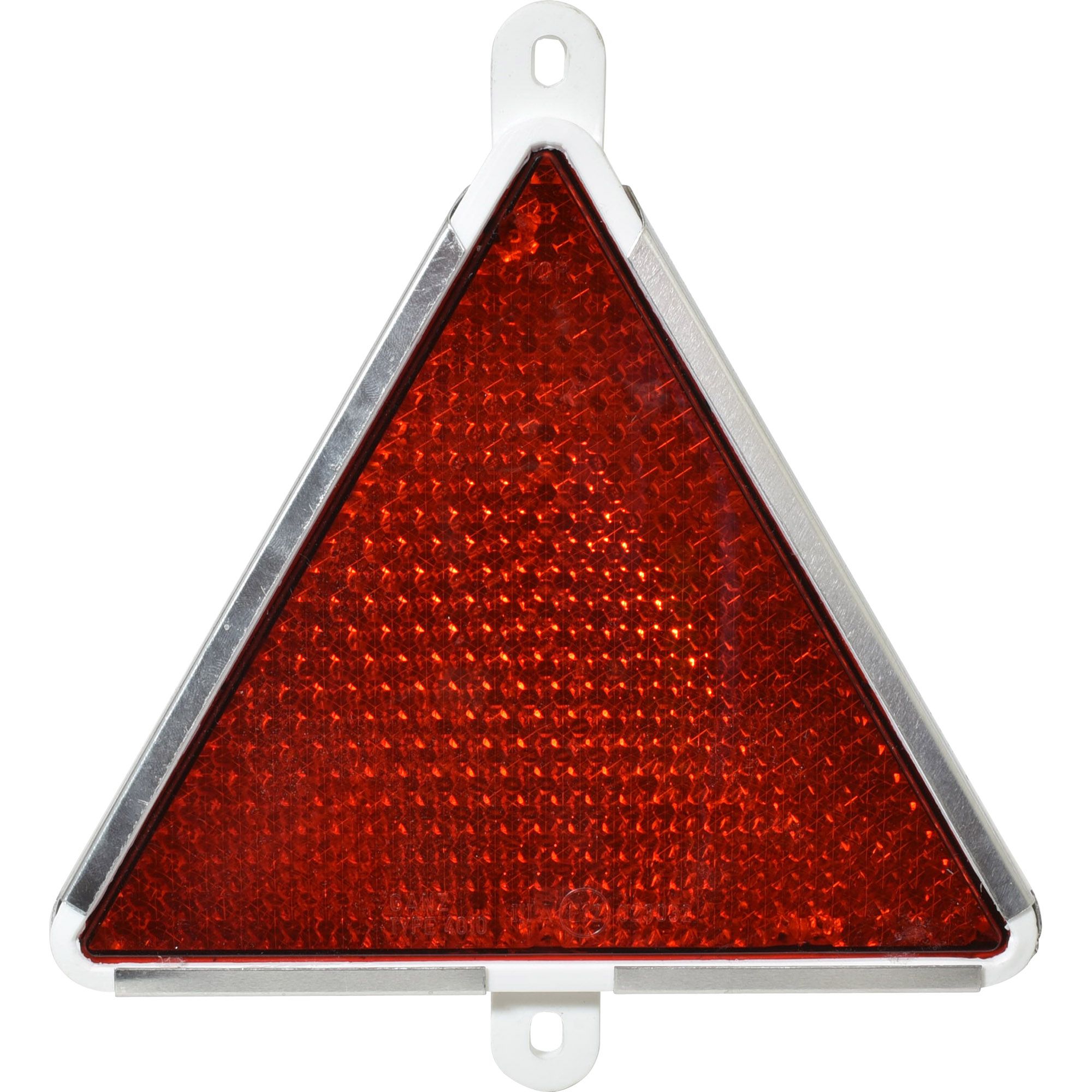 Dreieckrückstrahler rot, Alu verstärkt Dreieckrückstrahler rot, Alu verstärkt