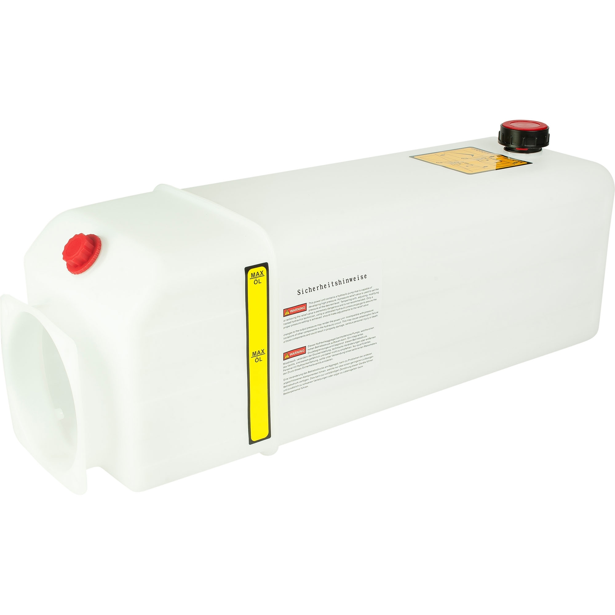 Tank für Elektrohydraulikaggregat 10 Liter, Kunststoff