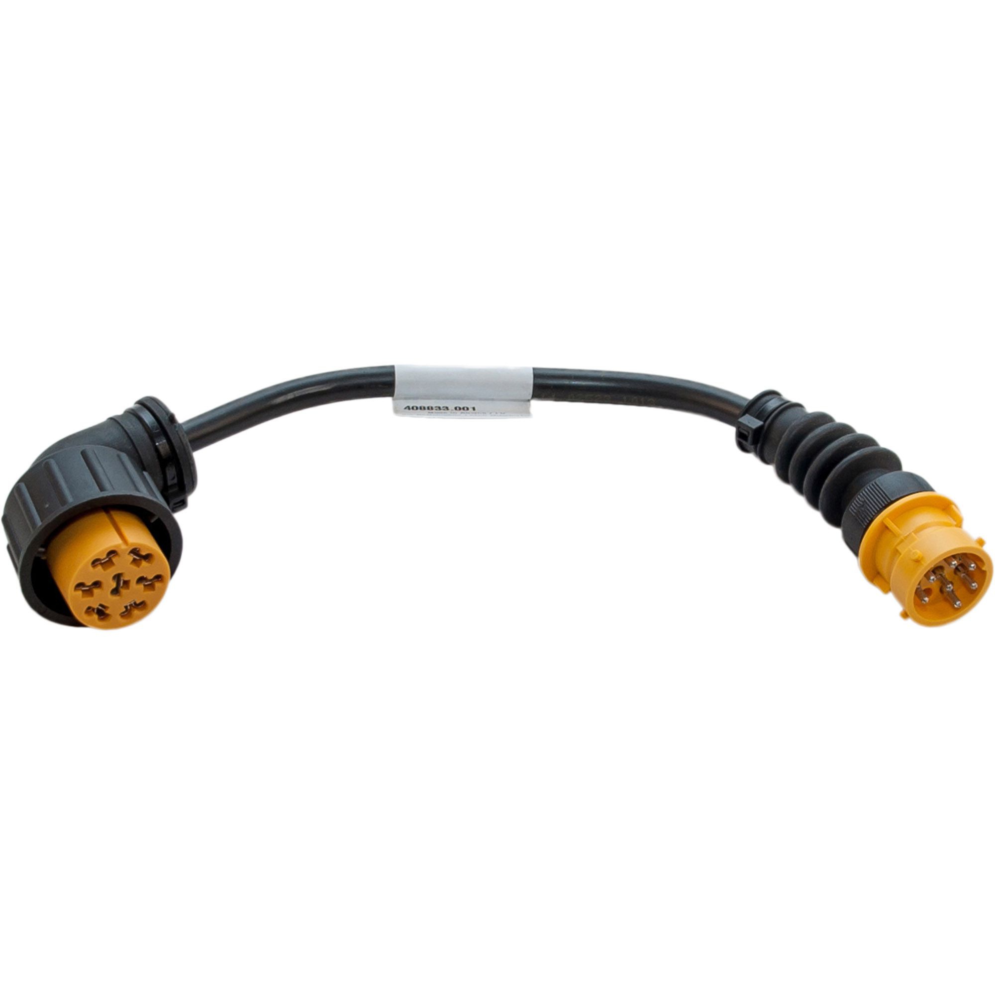 Aspöck Adapter, links 8-polig, gelb Aspöck Adapter, links 8-polig, gelb