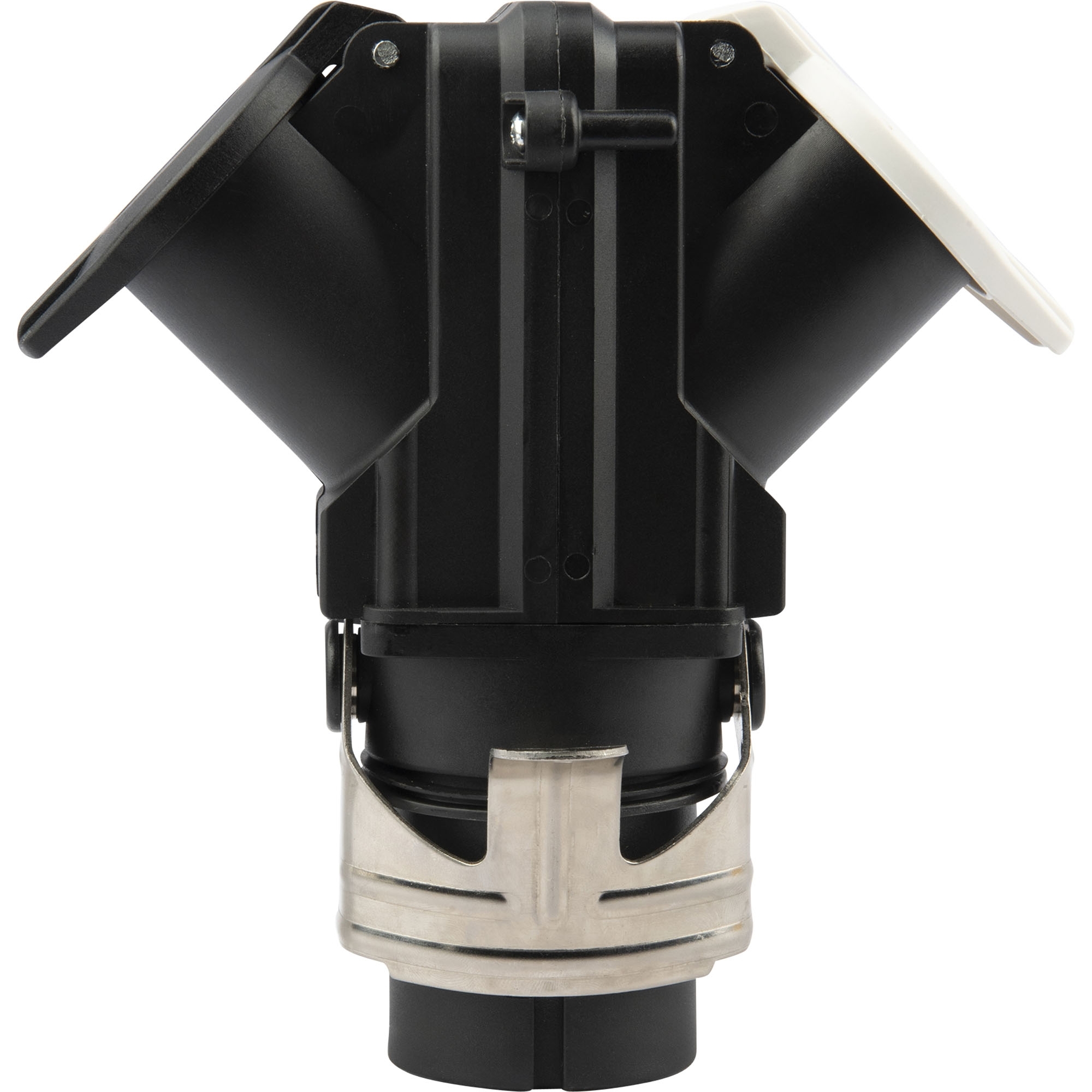 24 Volt Kurzadapter 1 x 15 Pol-Stecker zu  2 x  7 Pol-Steckdose