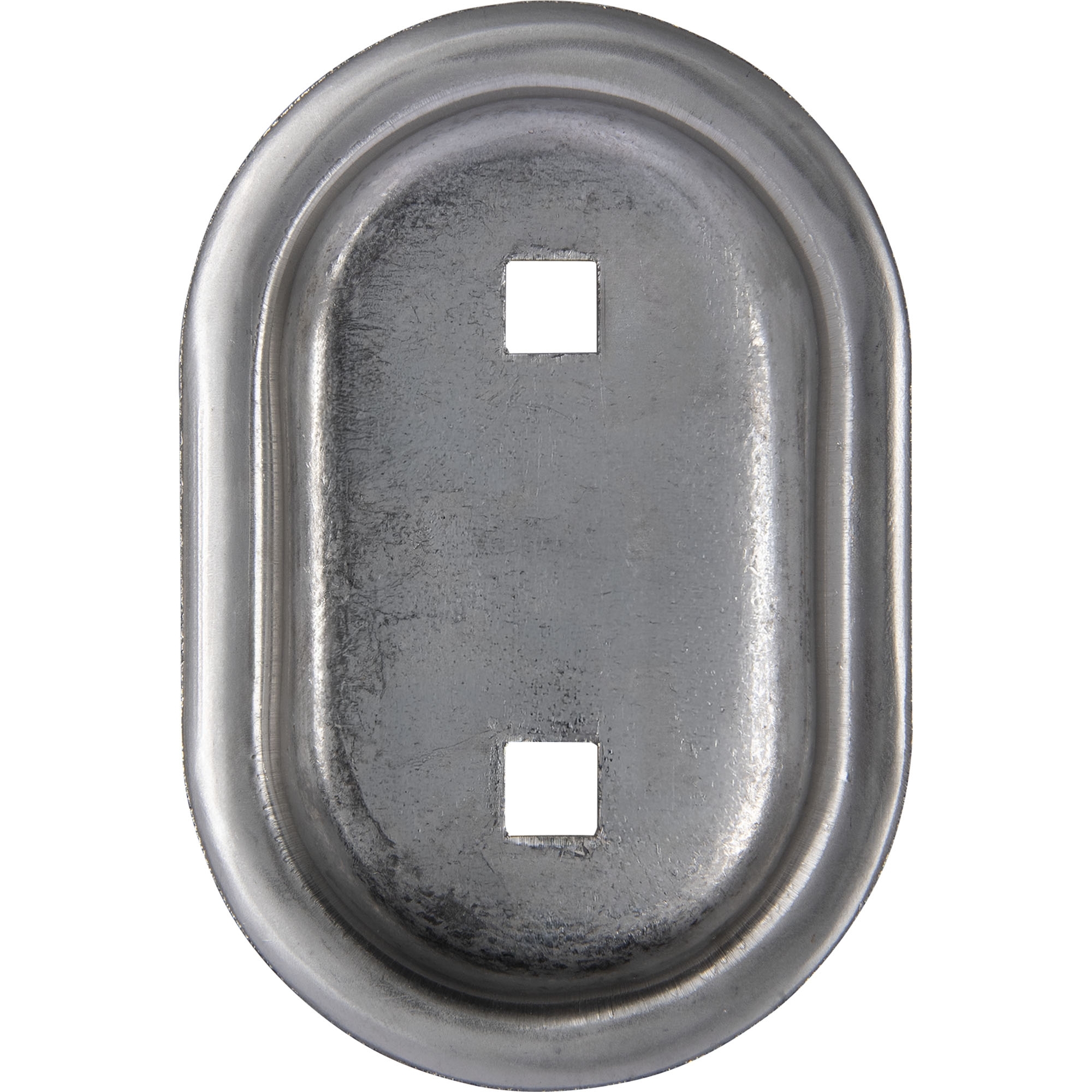 Zurrmulde 3-teilig, 104x70 mm, 400 daN, Edelstahl