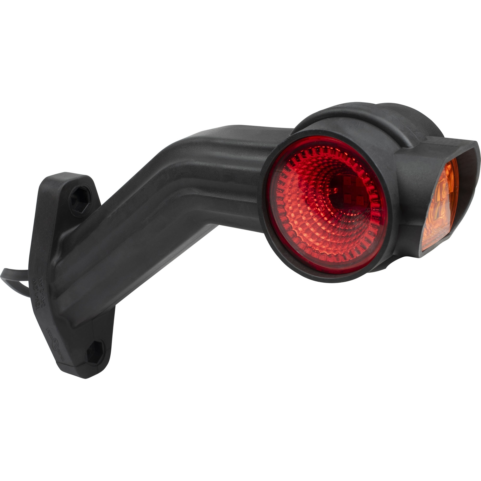 Begrenzungsleuchte mit Gummi-Arm, LED, rechts